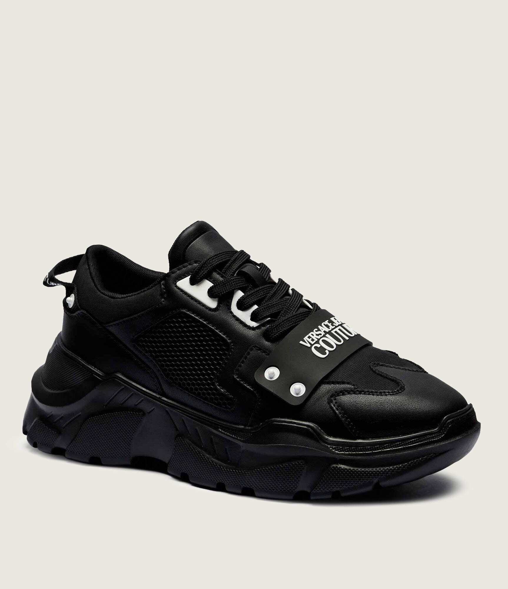 Versace Jeans Couture Sneakers Fondo Speedtrack cu adaos de piele