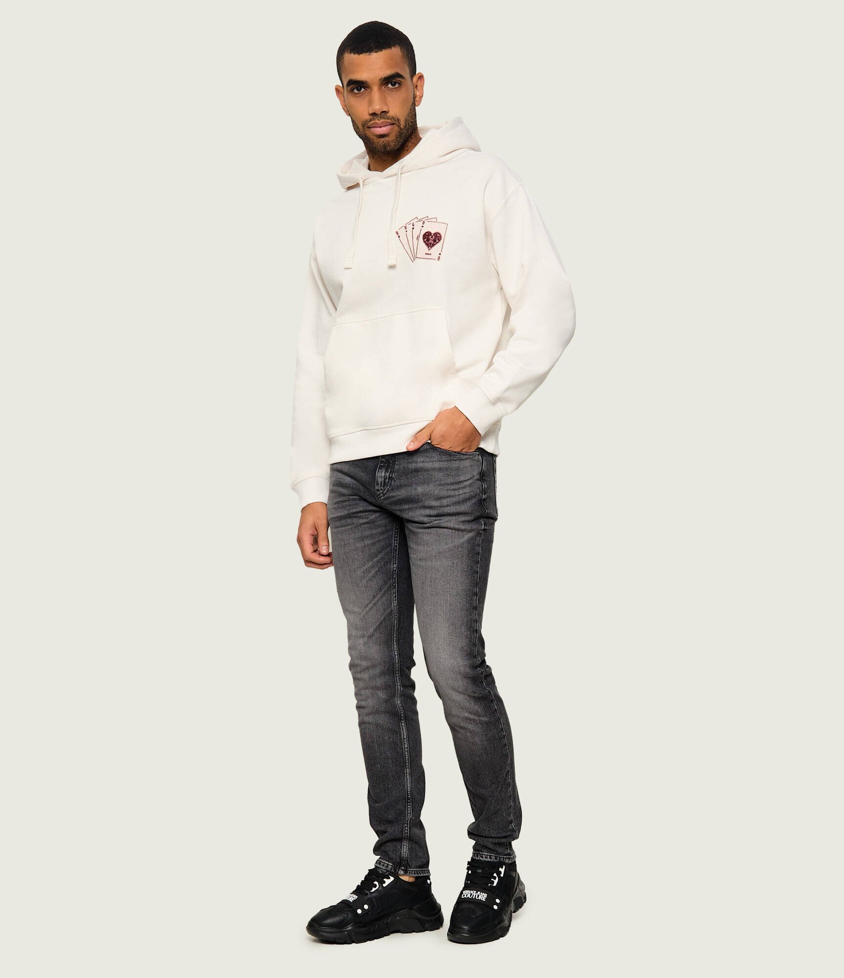 Versace Jeans Couture Sneakers Fondo Speedtrack cu adaos de piele