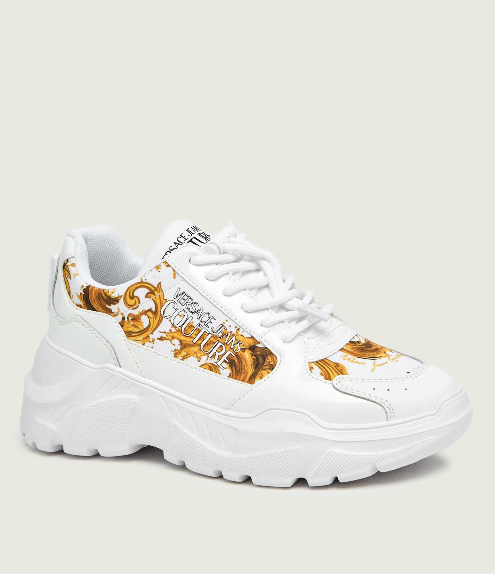 Versace Jeans Couture Sneakers FONDO SPEEDTRACK DIS. SC7 cu adaos de piele