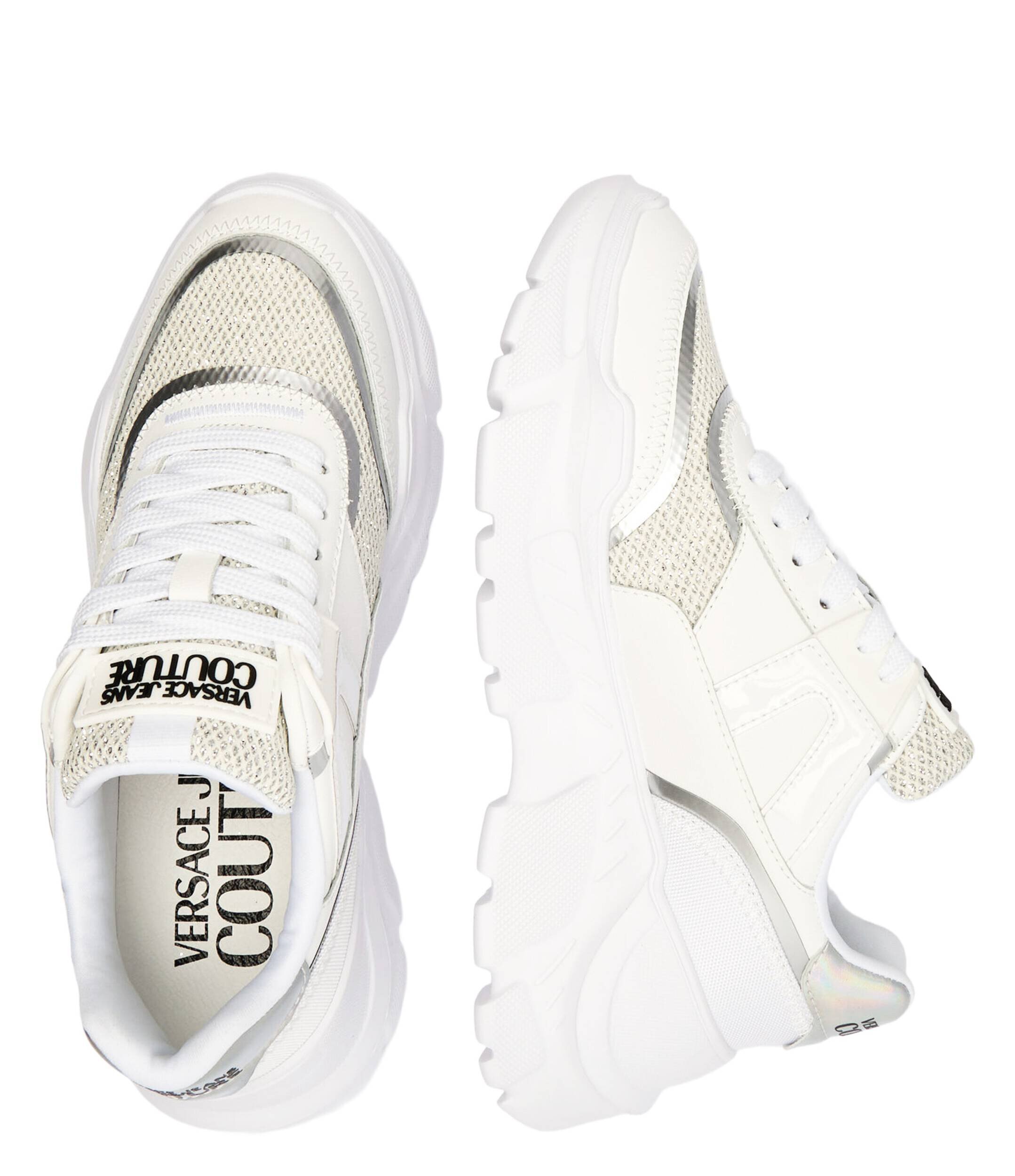 Versace Jeans Couture Sneakers Speedtrack Dis. 4 cu adaos de piele