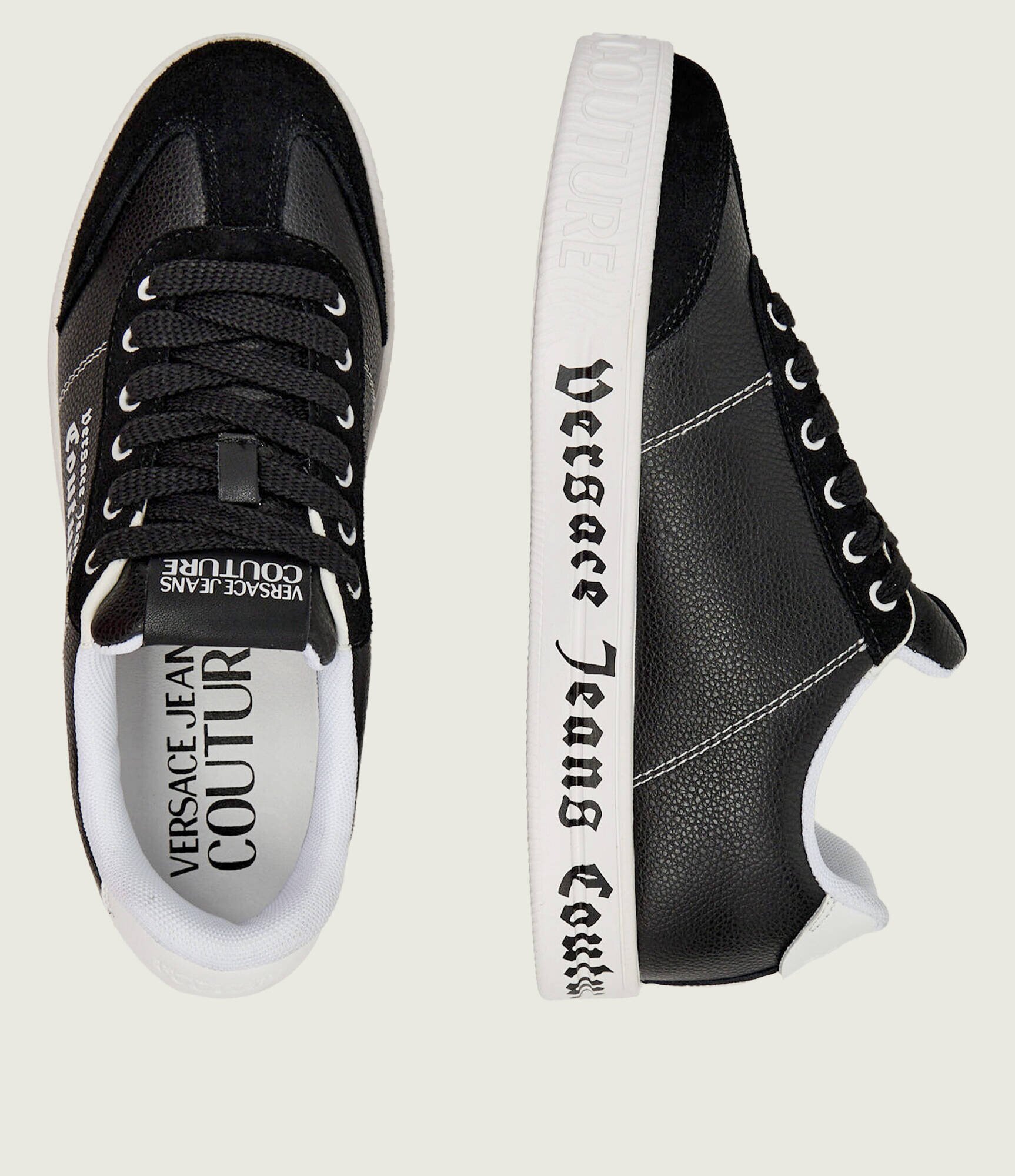 Versace Jeans Couture Teniși din piele FONDO COURT 88 DIS. SK6 | piele întoarsă