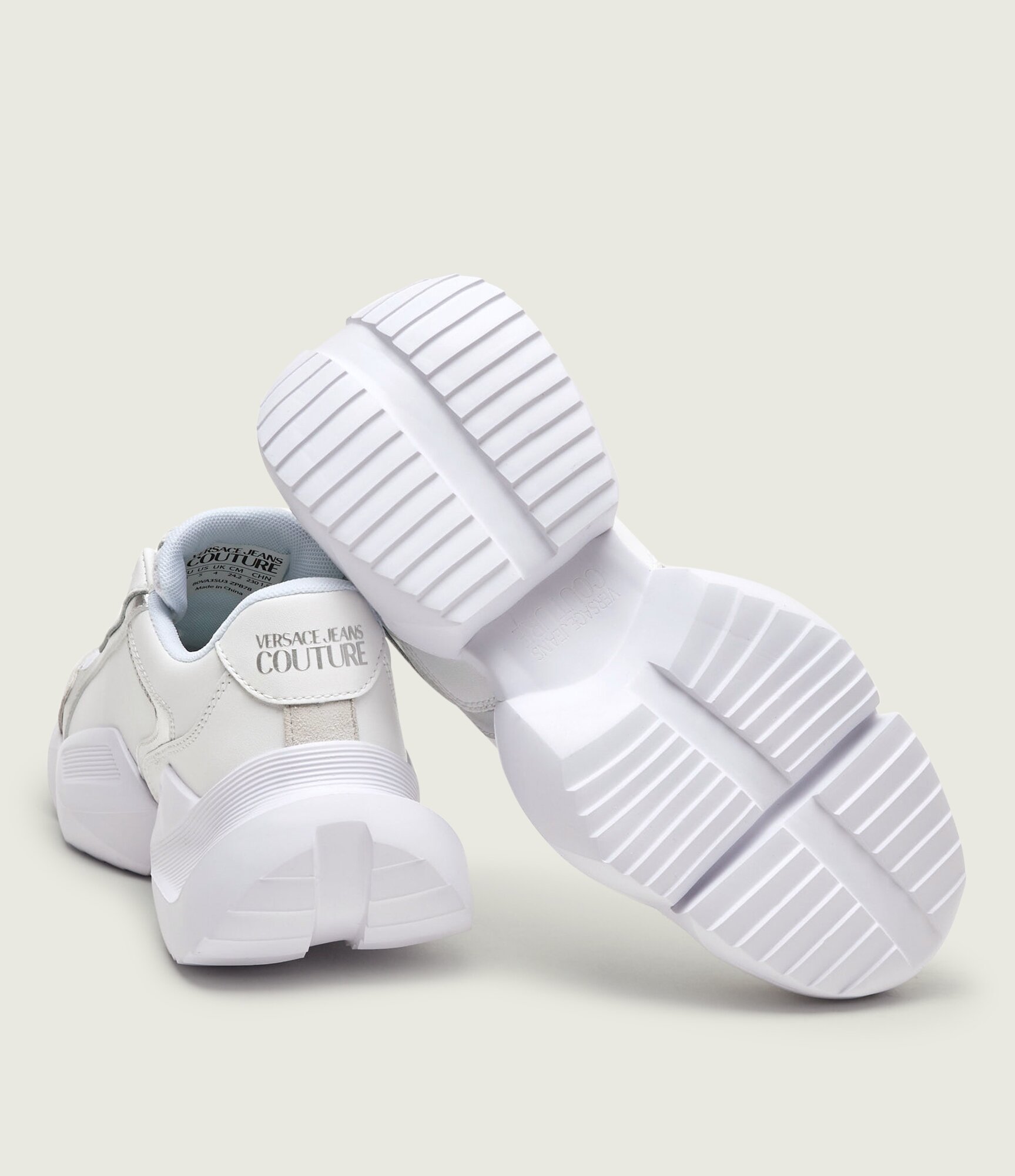 Versace Jeans Couture Teniși din piele FONDO GRAVITY DIS. SU3 | piele întoarsă