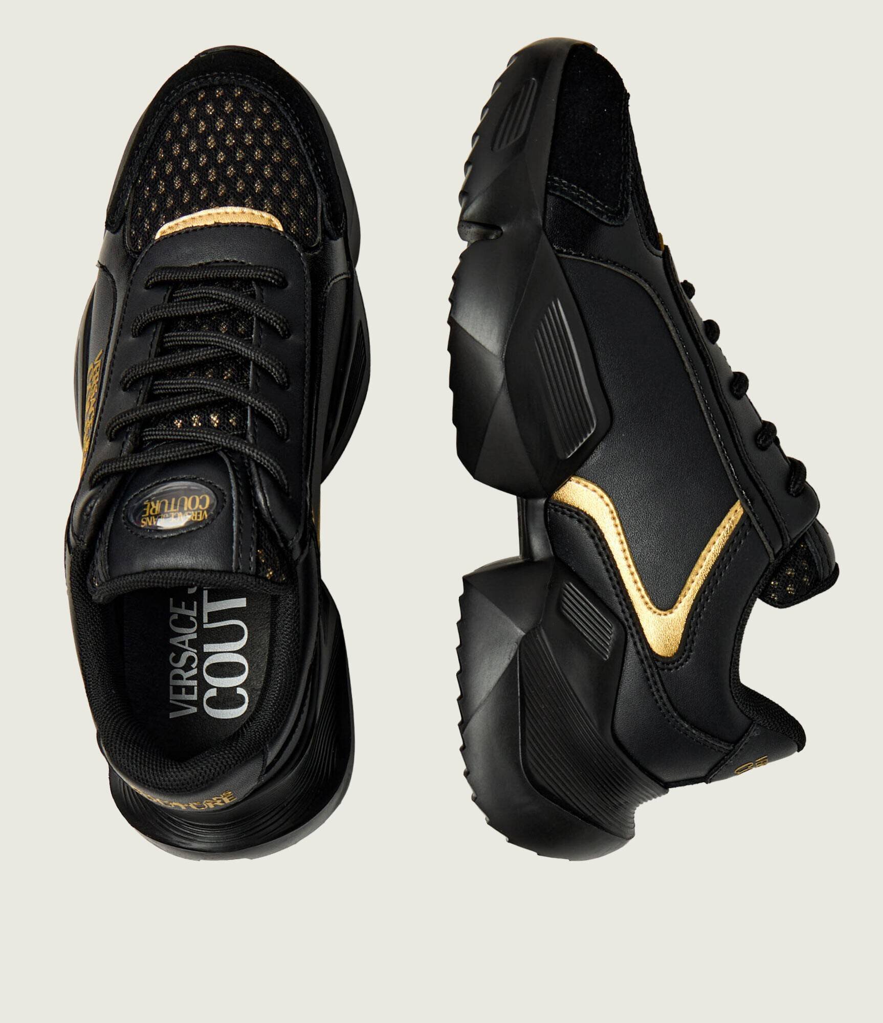Versace Jeans Couture Teniși din piele FONDO GRAVITY DIS. SU3 | piele întoarsă