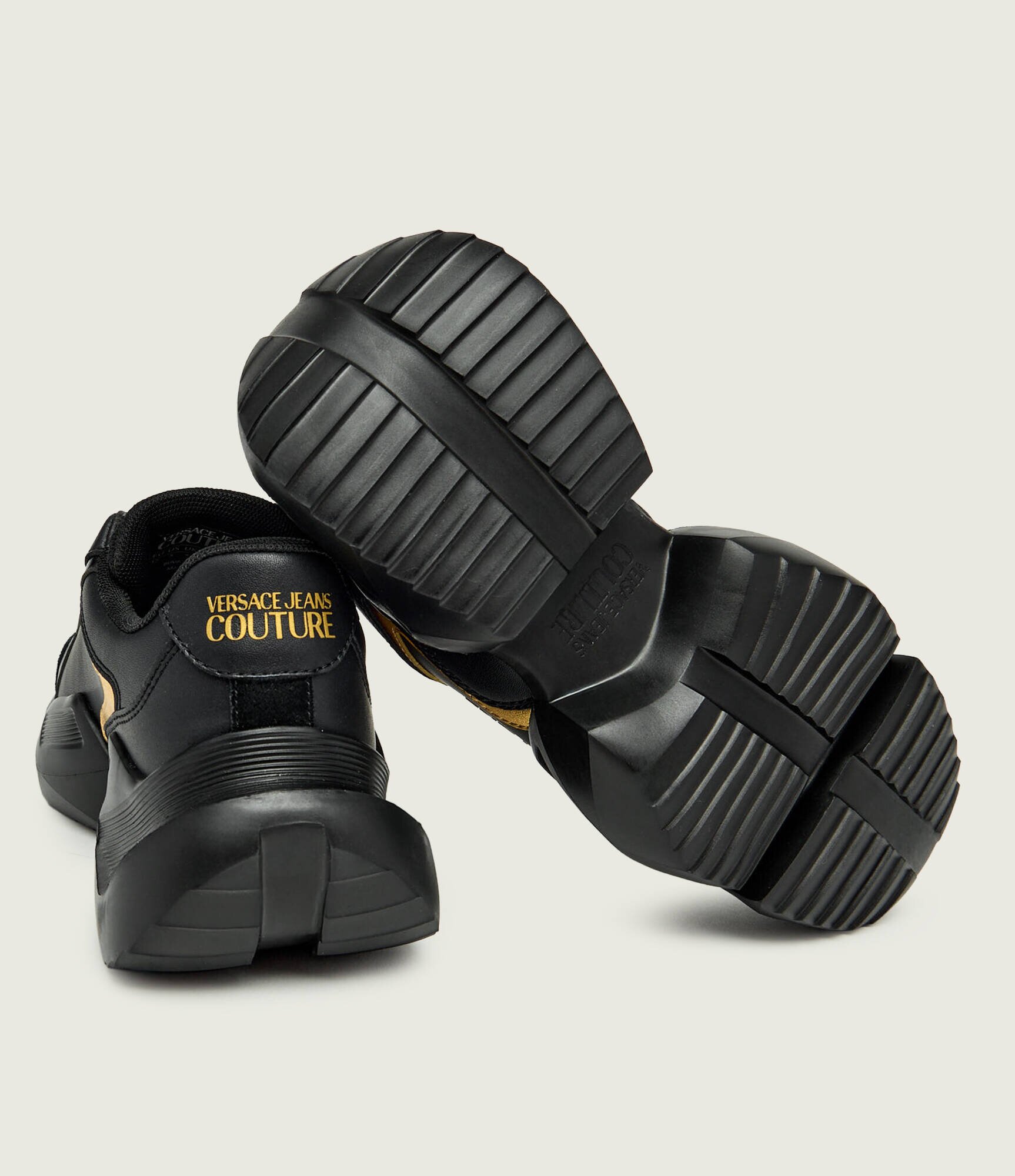 Versace Jeans Couture Teniși din piele FONDO GRAVITY DIS. SU3 | piele întoarsă