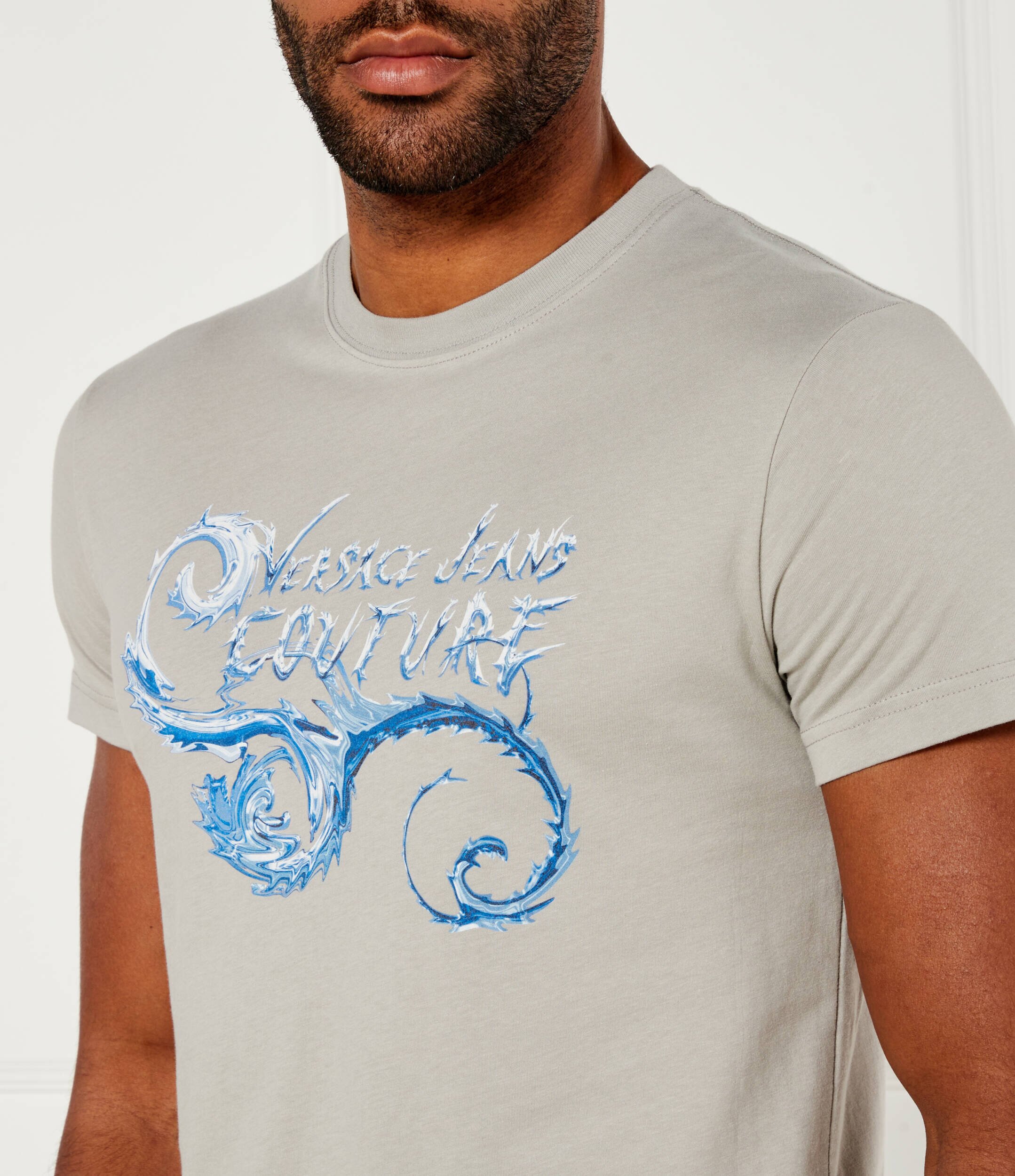 Versace Jeans Couture Tricou Chromo Couture | Slim Fit