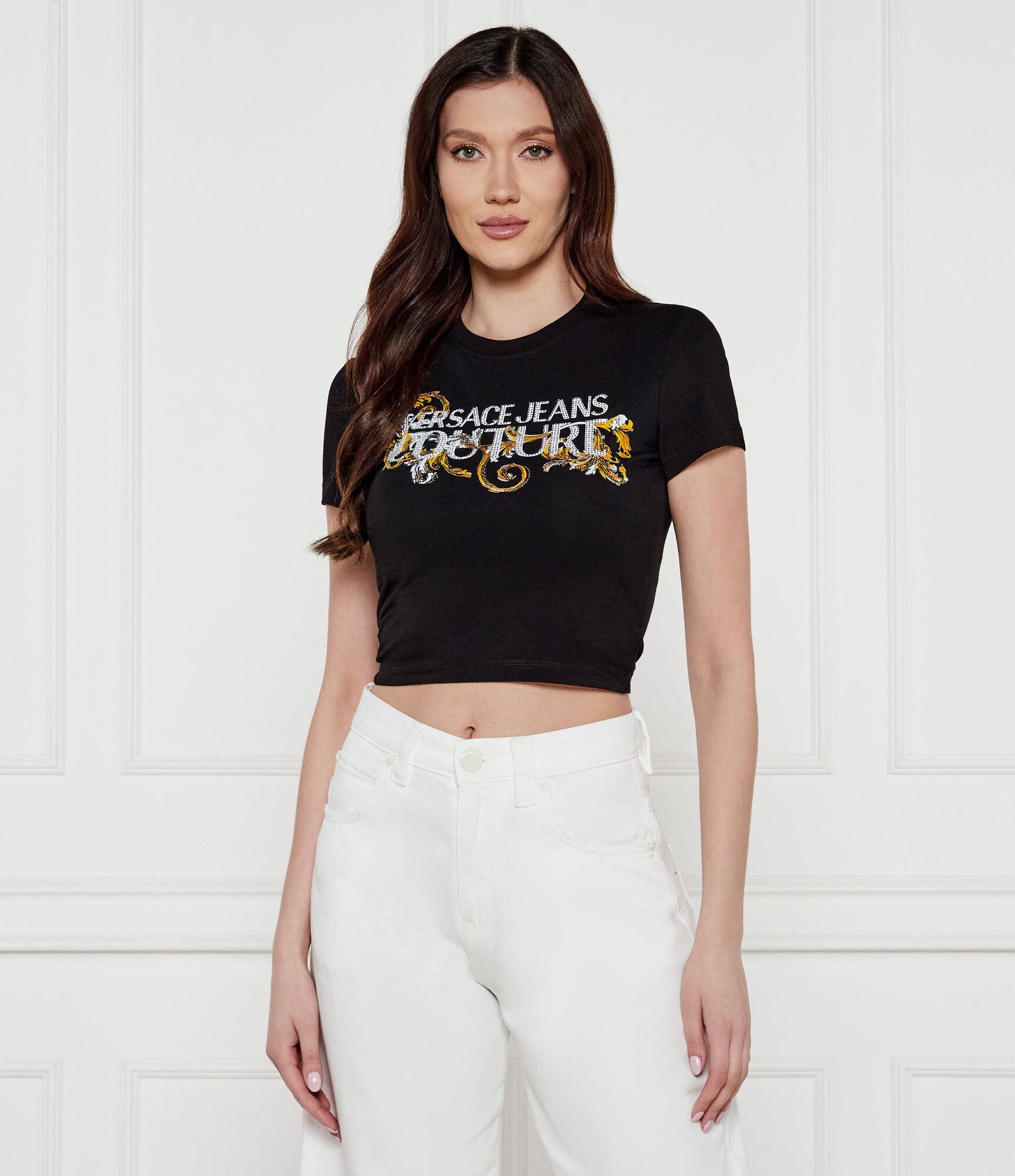 Versace Jeans Couture Tricou | Cropped Fit