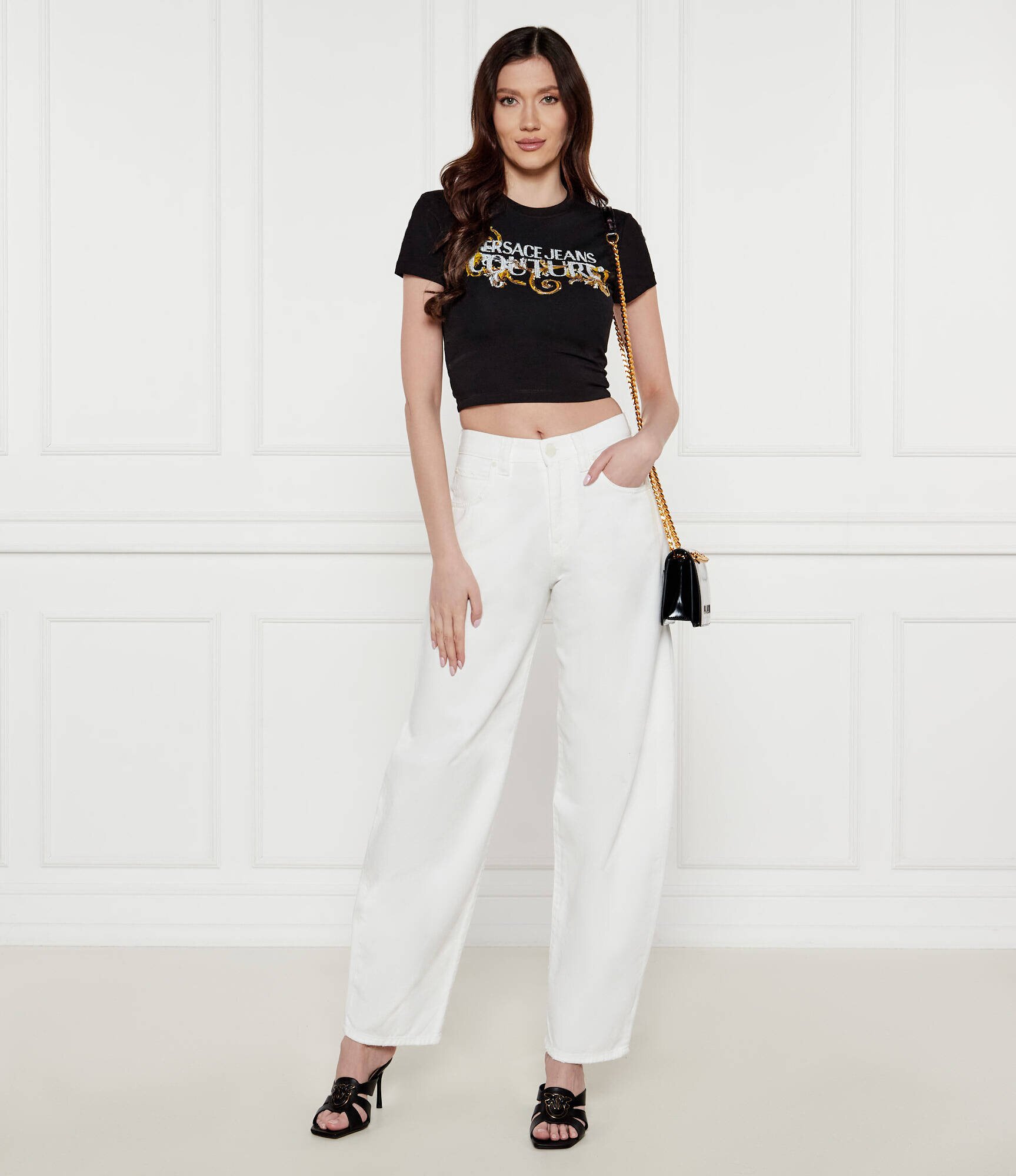 Versace Jeans Couture Tricou | Cropped Fit