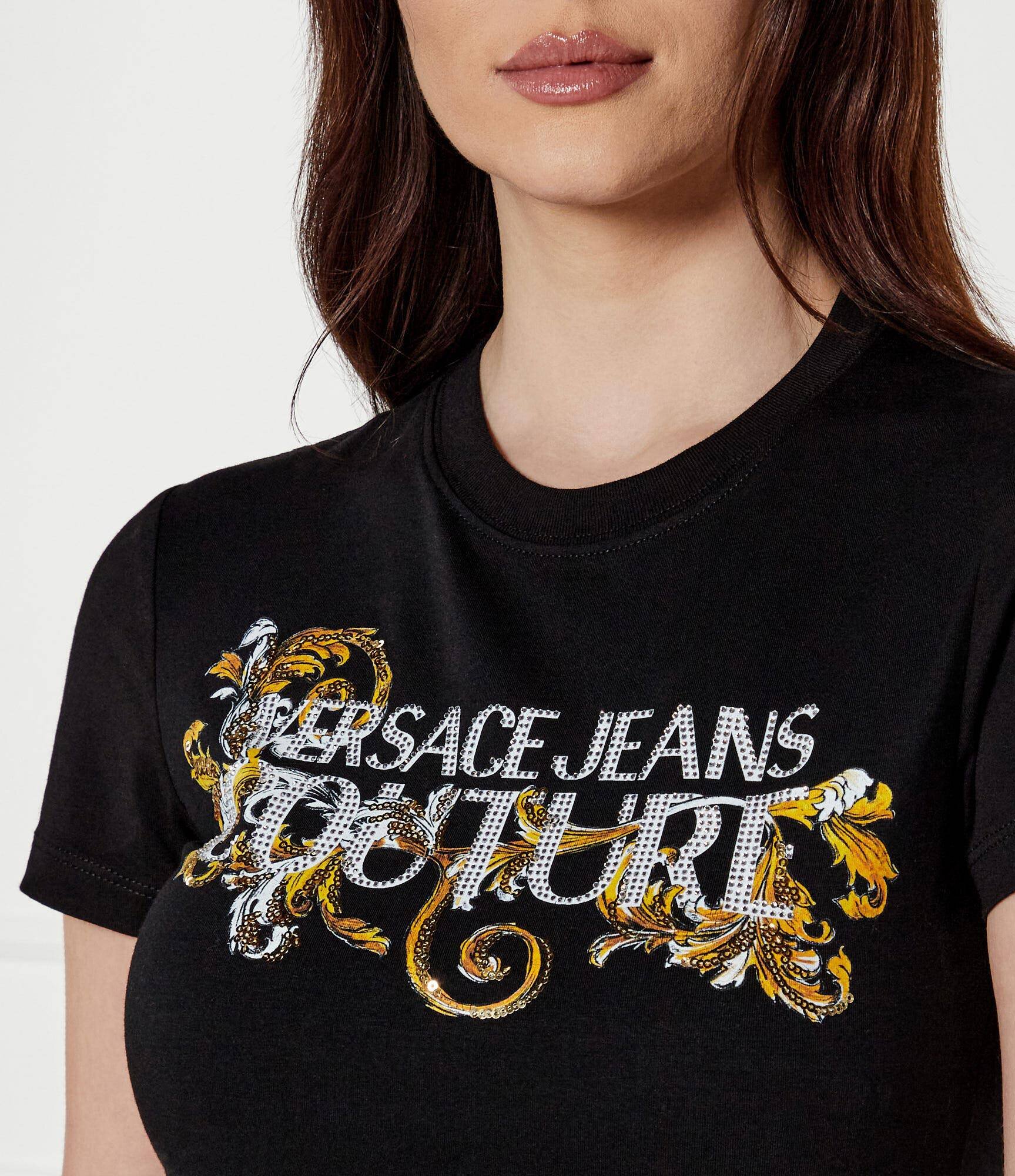 Versace Jeans Couture Tricou | Cropped Fit