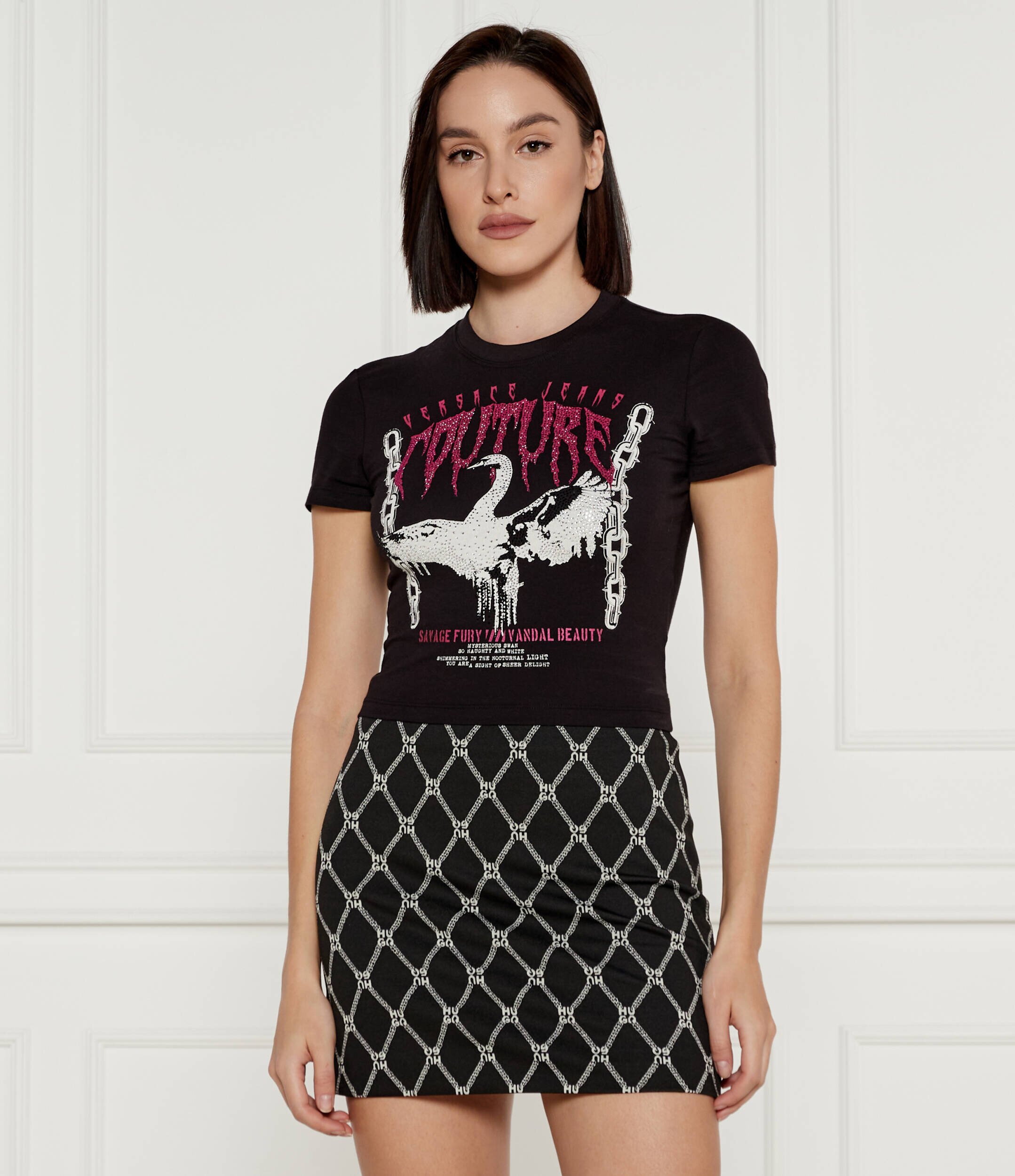 Versace Jeans Couture Tricou | Cropped Fit