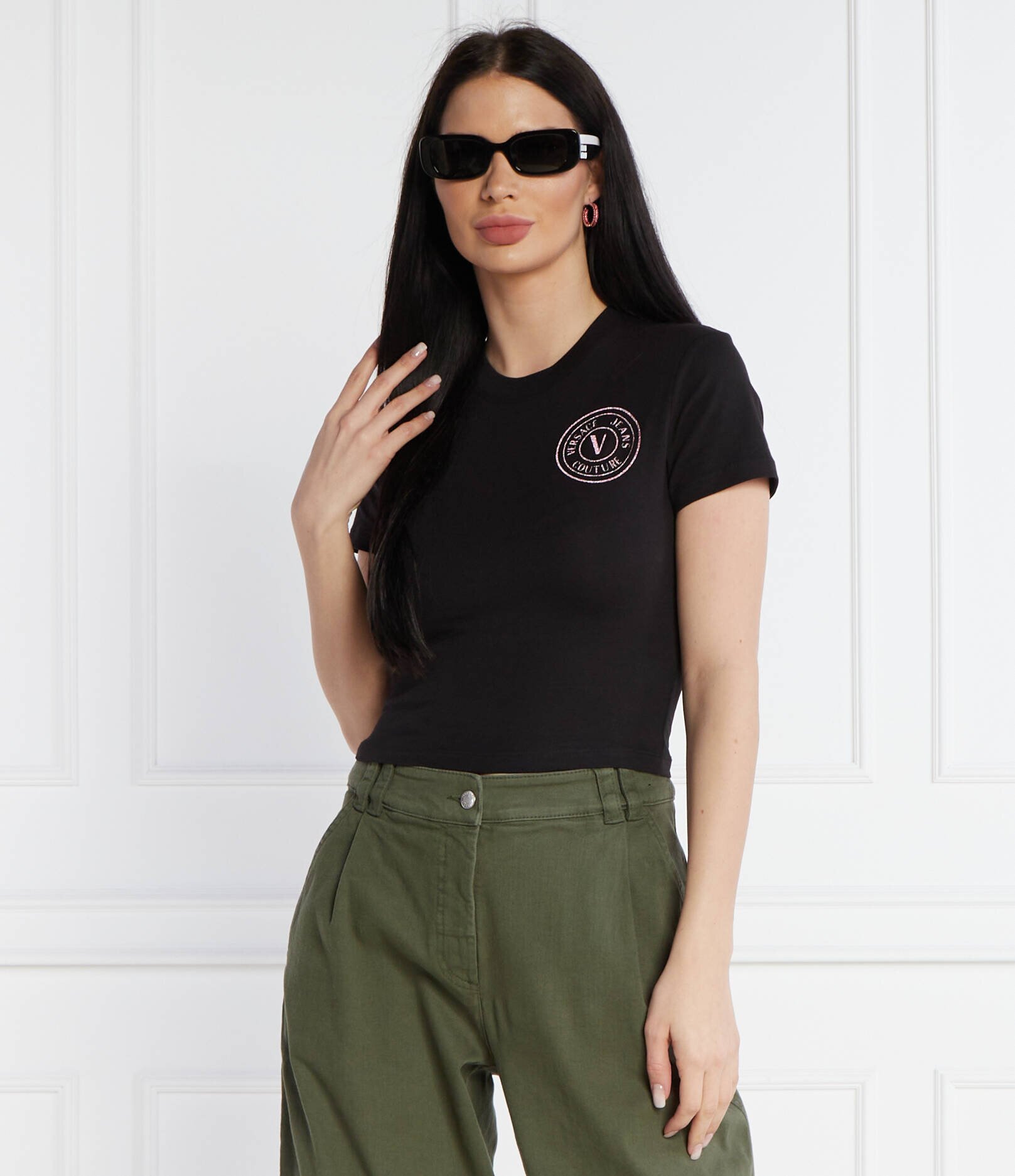 Versace Jeans Couture Tricou | Cropped Fit
