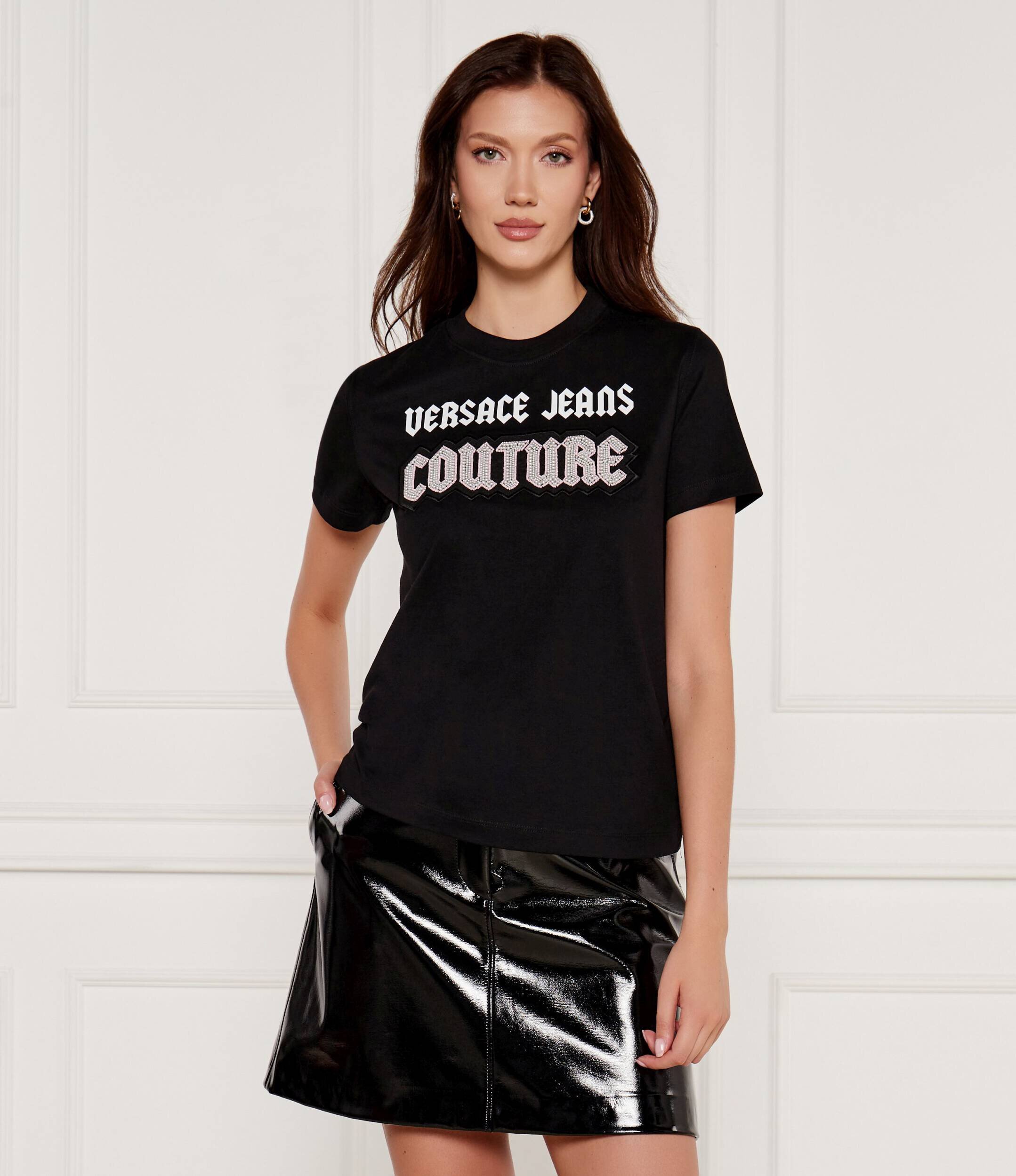 Versace Jeans Couture Tricou goth patch | Regular Fit