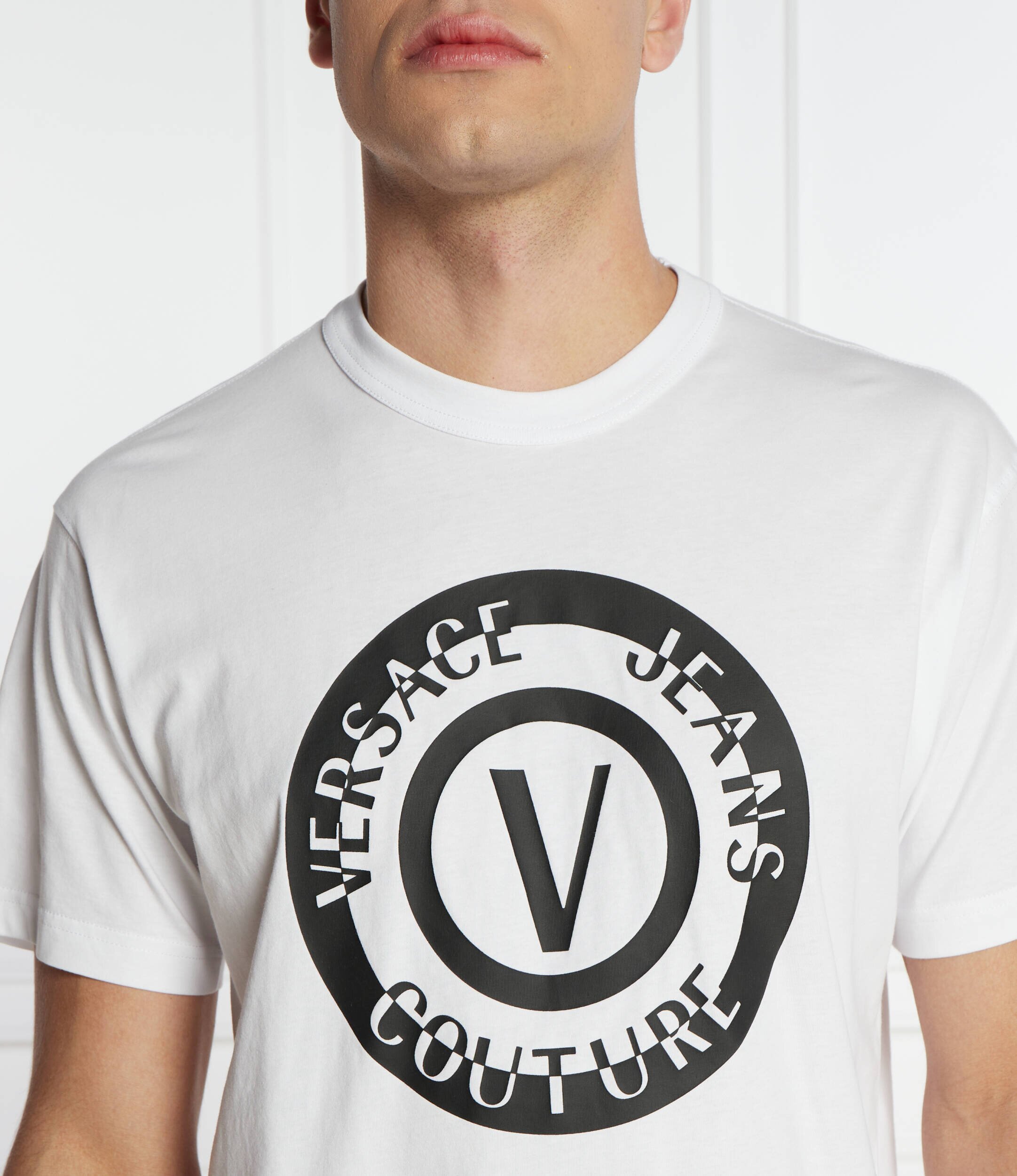 Versace Jeans Couture Tricou SERIGRAFICHE | Regular Fit