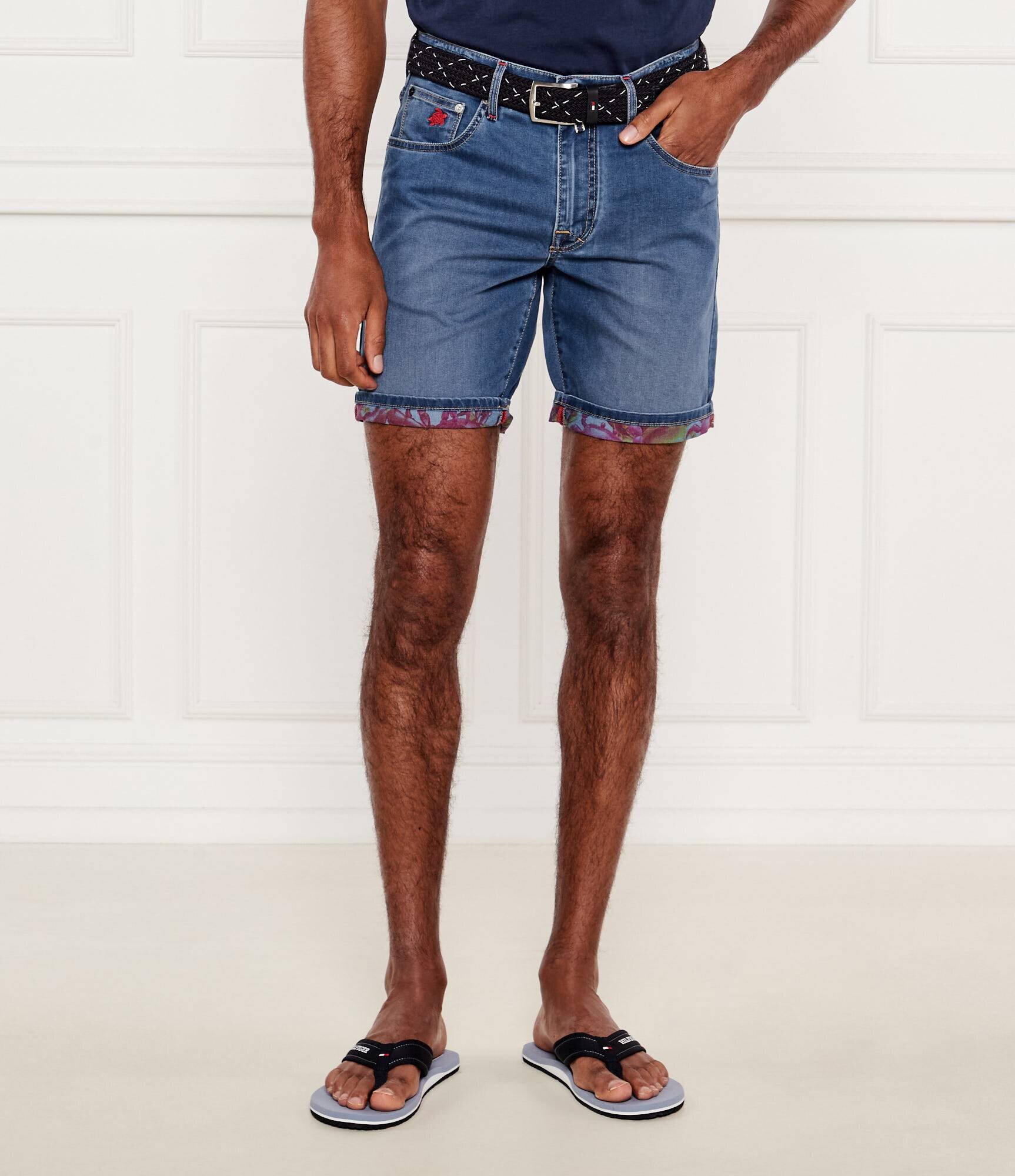 Vilebrequin De blugi pantaloni scurți CRAB | Regular Fit