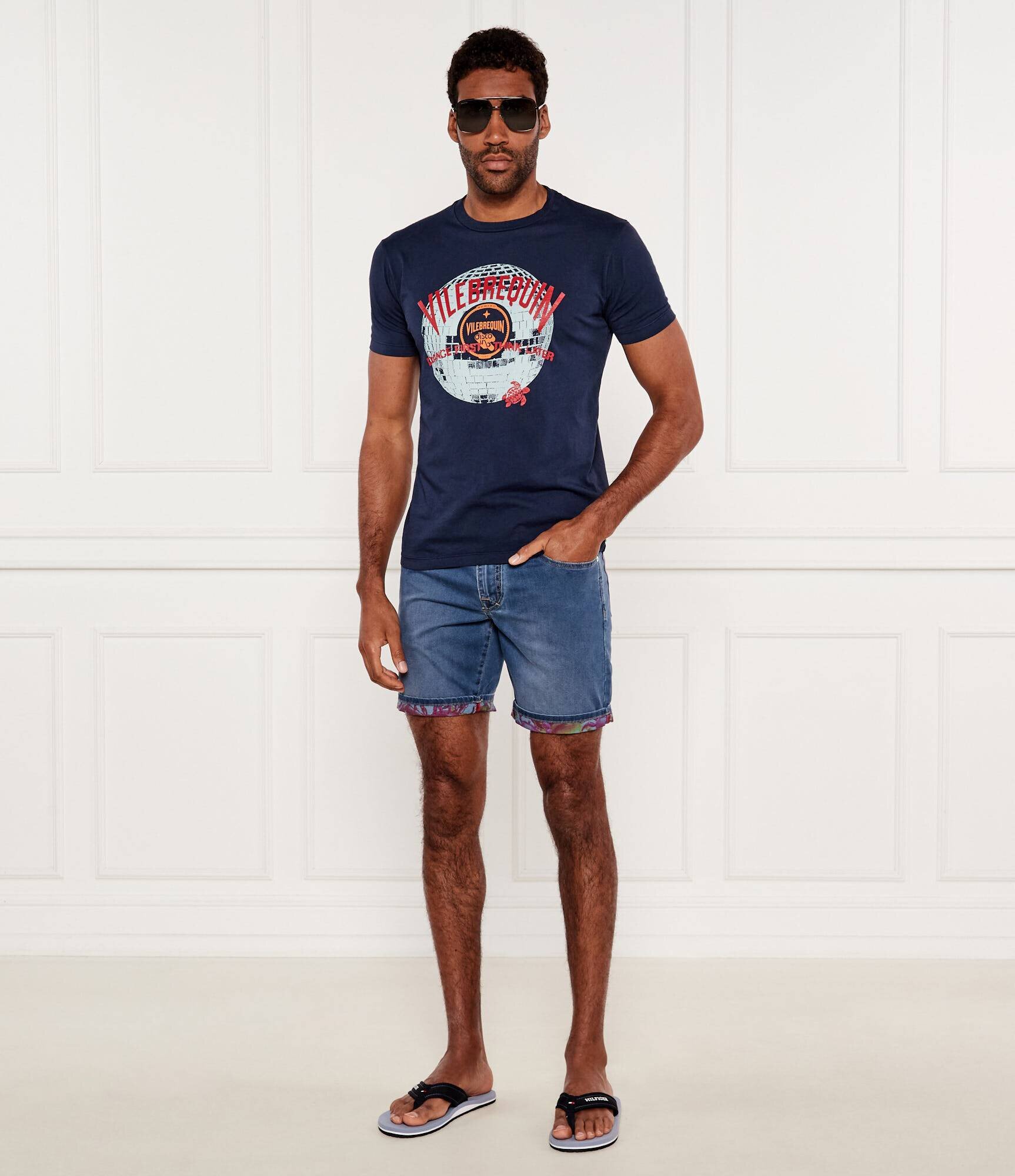 Vilebrequin De blugi pantaloni scurți CRAB | Regular Fit