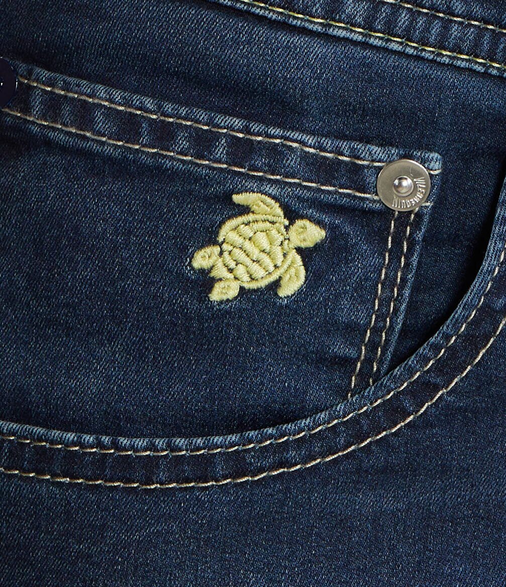 Vilebrequin De blugi pantaloni scurți garonne | Slim Fit