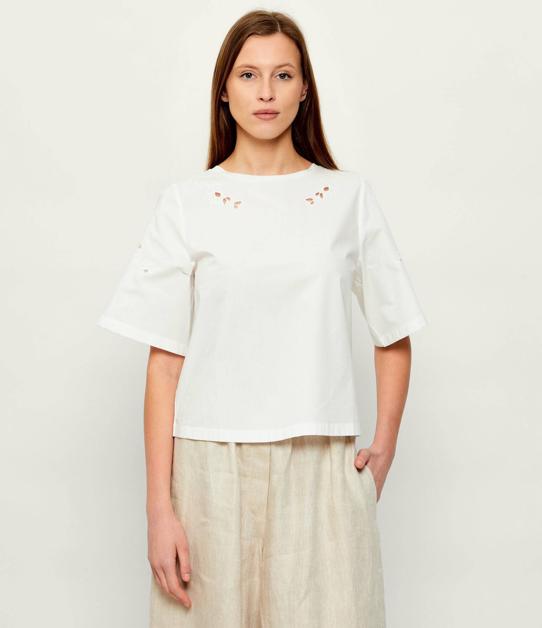 Weekend MaxMara Bluză Wkdtarga | Relaxed fit