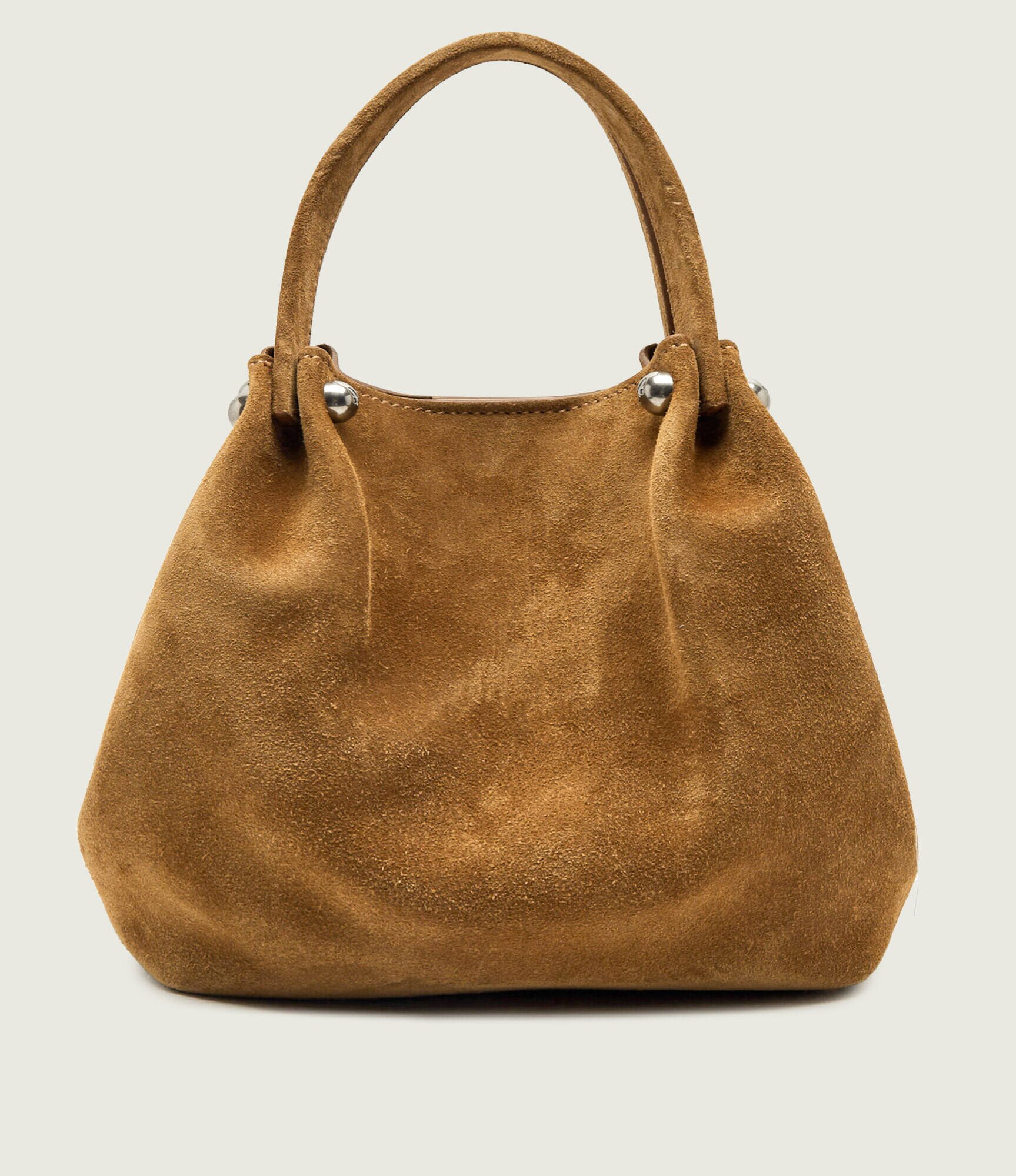 Weekend MaxMara Cufăr + borsetă Wkario | piele întoarsă