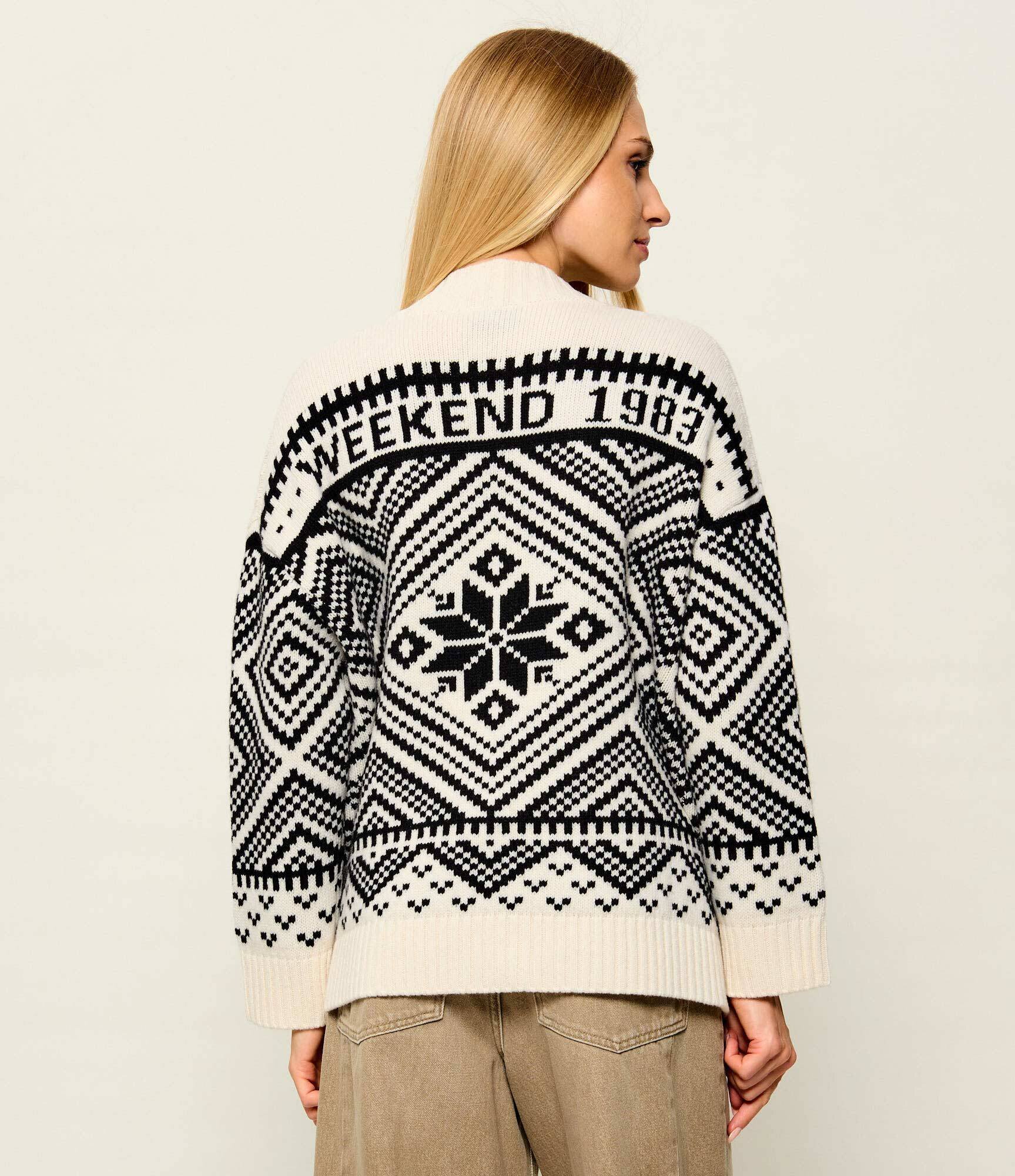Weekend MaxMara De lână cardigan Wkdbelgio | Oversize fit