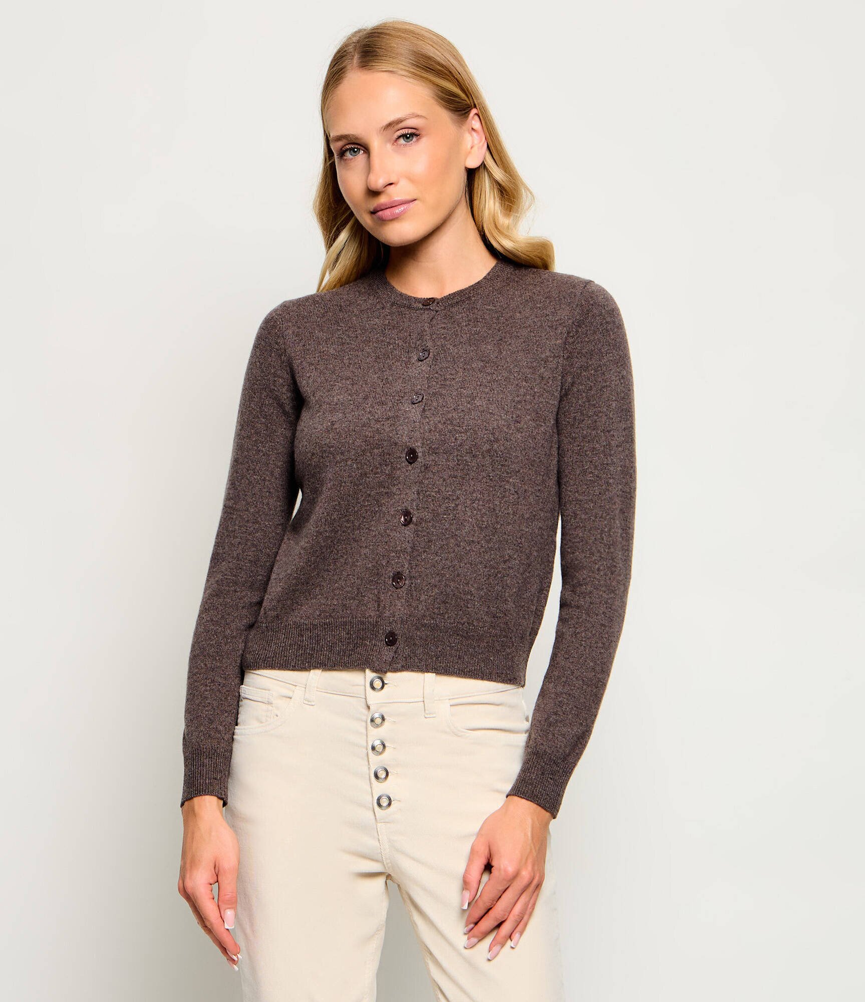 Weekend Max Mara De lână cardigan Wkderoico | regular fit cu adaos de cașmir