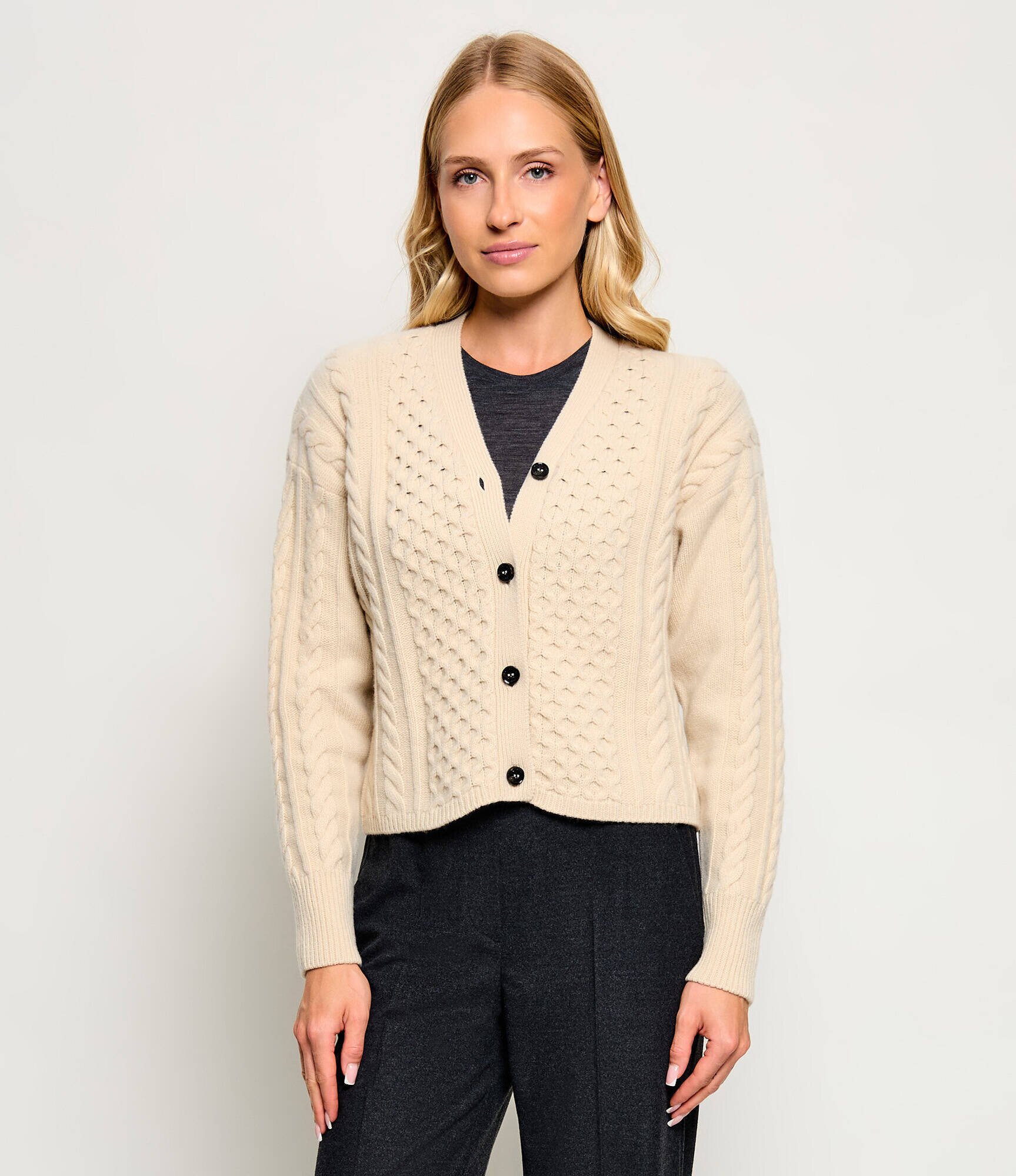 Weekend Max Mara De lână cardigan Wkdprimo | regular fit