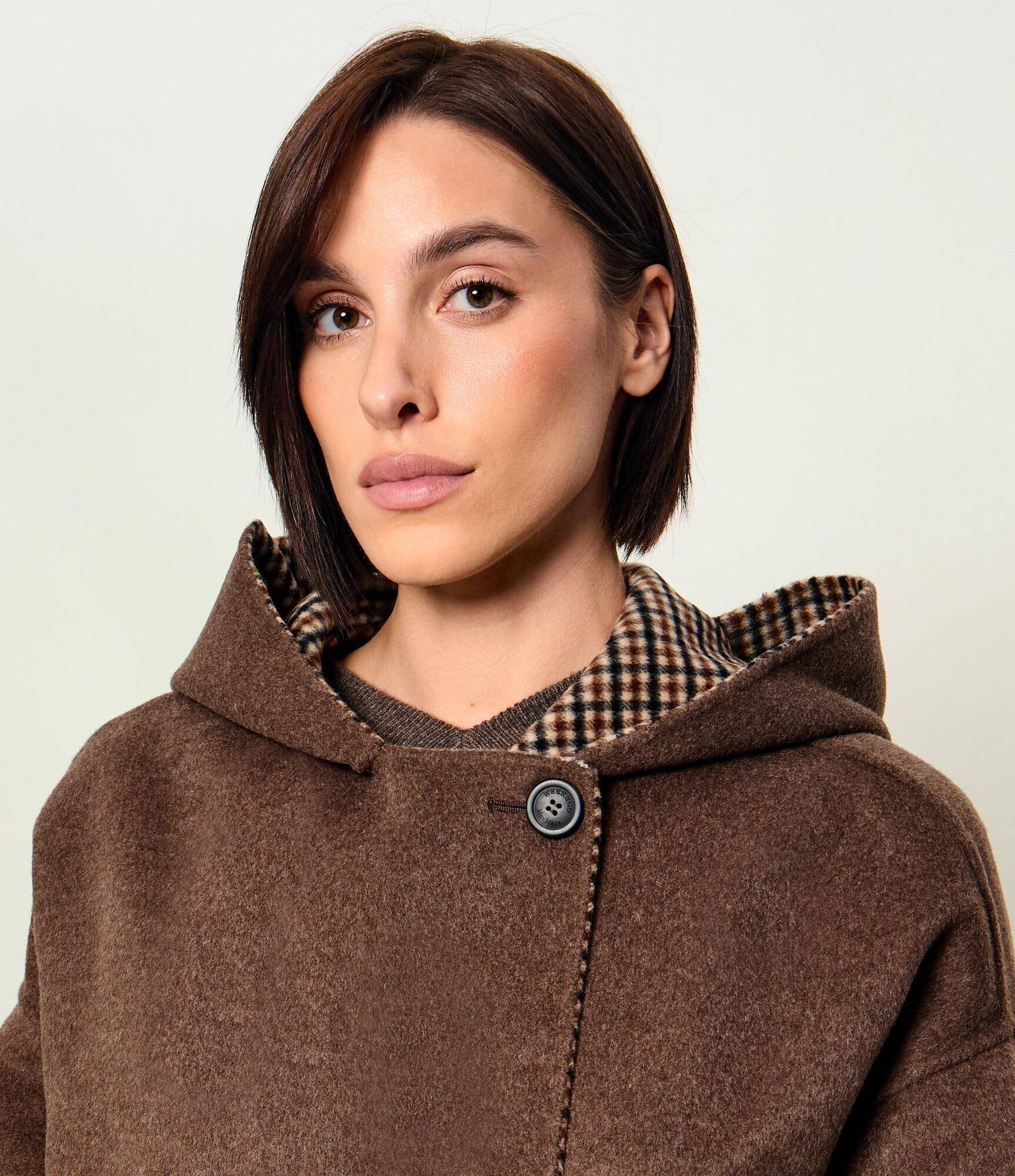 Weekend MaxMara De lână cu două fețe palton Wkdbalta