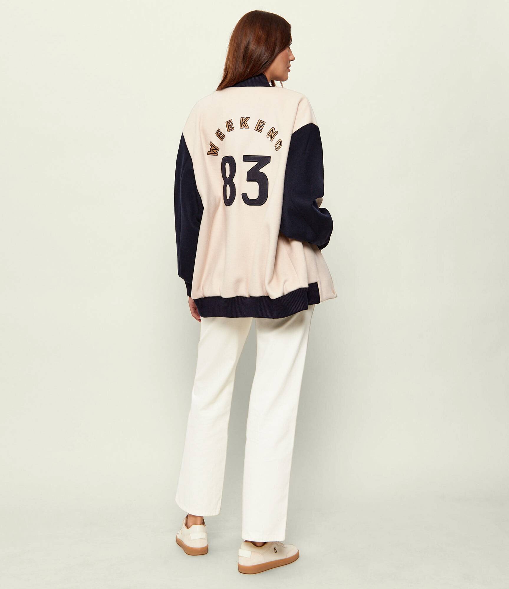 Weekend MaxMara De lână geacă bomber WKDELLISSE | Relaxed fit