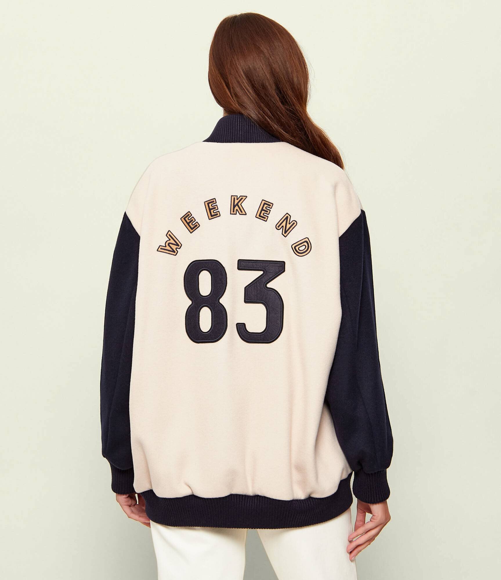 Weekend MaxMara De lână geacă bomber WKDELLISSE | Relaxed fit