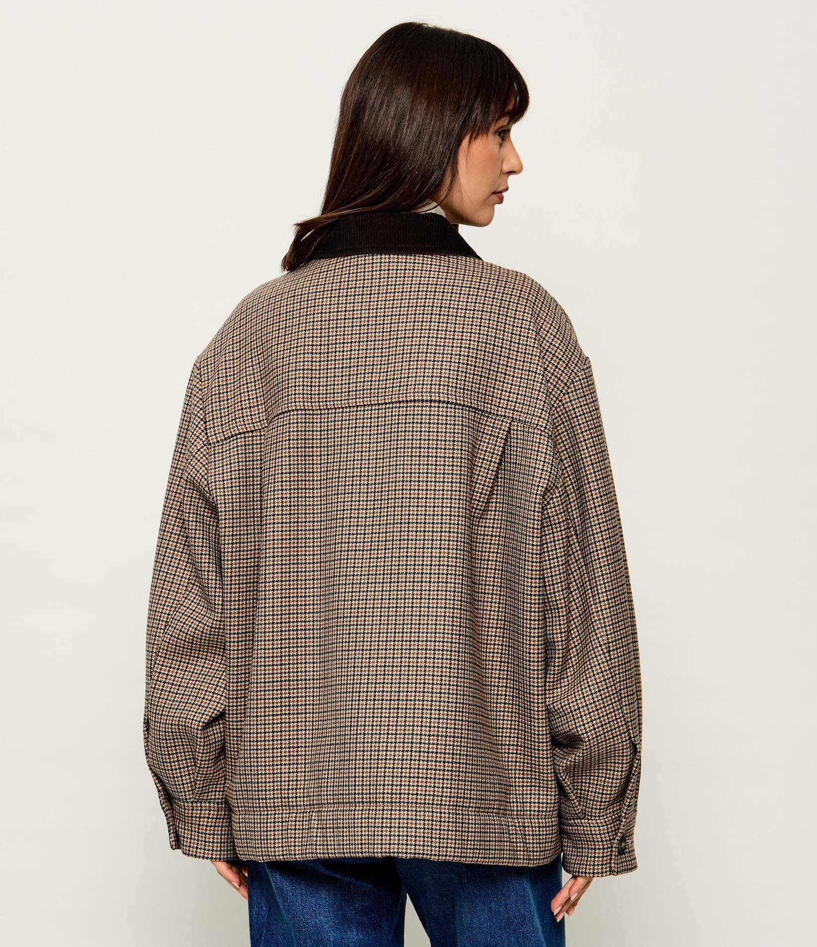 Weekend MaxMara De lână geacă Wkdfesta | Loose fit | catifea reiată