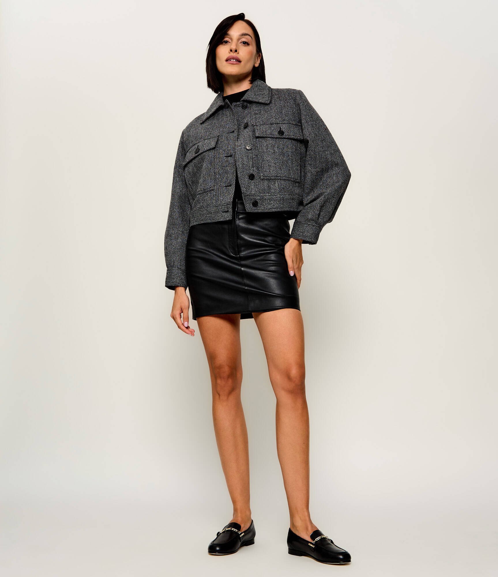 Weekend MaxMara De lână geacă Wkdginnasta | Cropped Fit