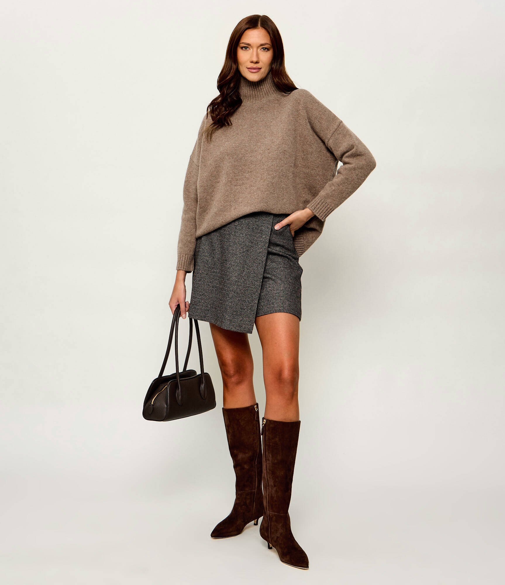 Weekend MaxMara De lână maletă Wkdborgia | Oversize fit