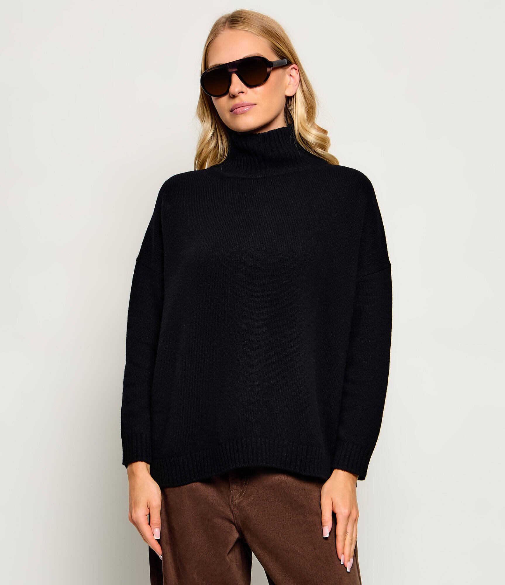 Weekend Max Mara De lână maletă Wkdborgia | Oversize fit