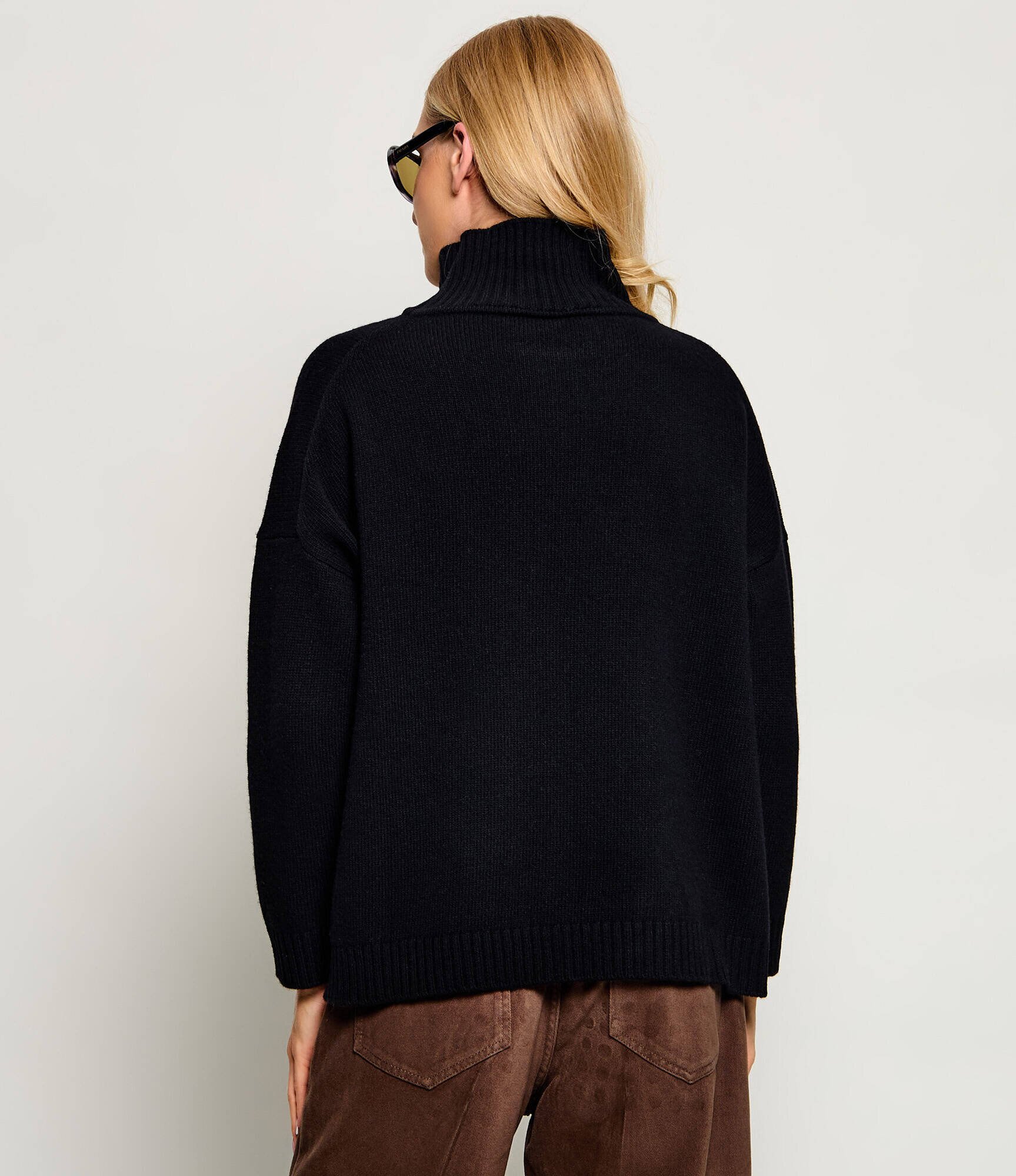 Weekend Max Mara De lână maletă Wkdborgia | Oversize fit