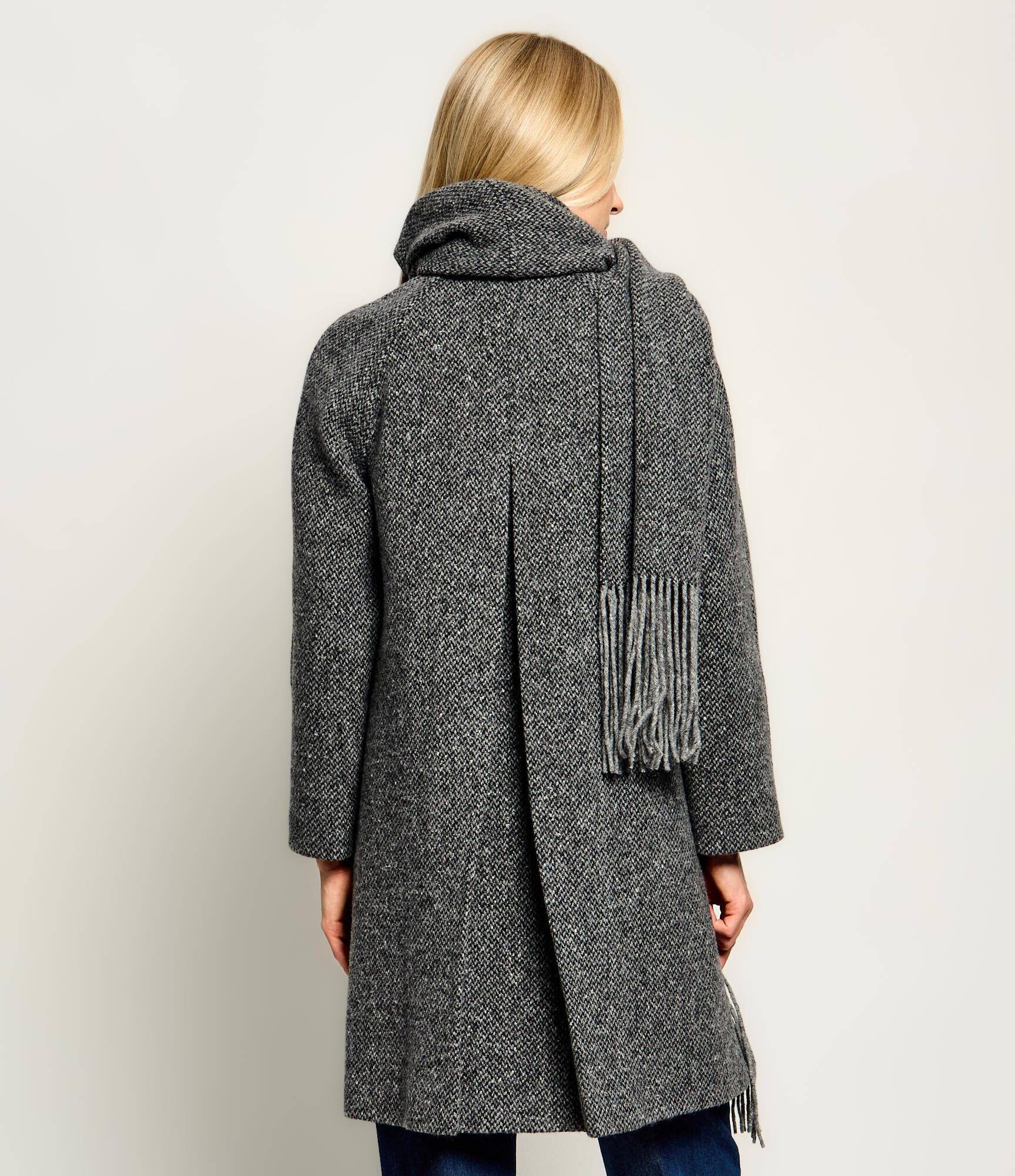 Weekend Max Mara De lână palton + șal Wkdlatino