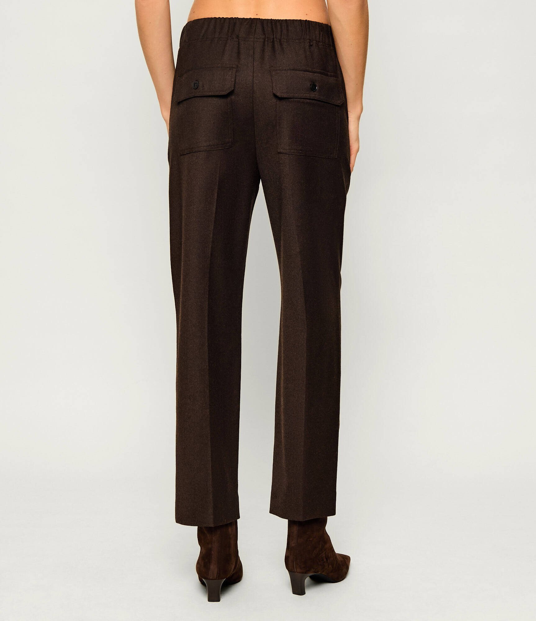 Weekend Max Mara De lână pantaloni Wkdhateley | regular fit