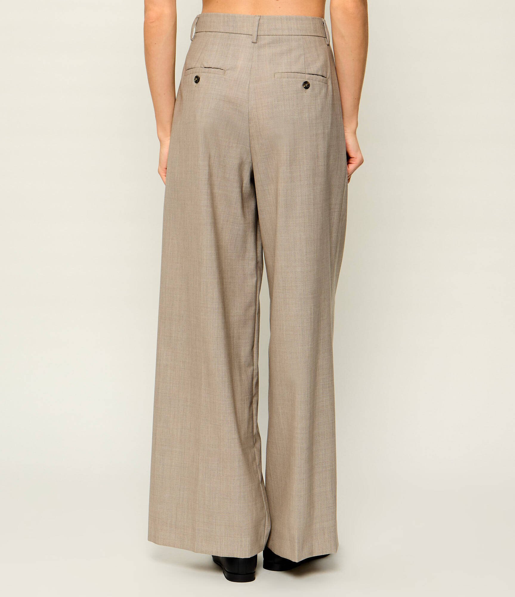 Weekend MaxMara De lână pantaloni Wkdovvio | Relaxed fit