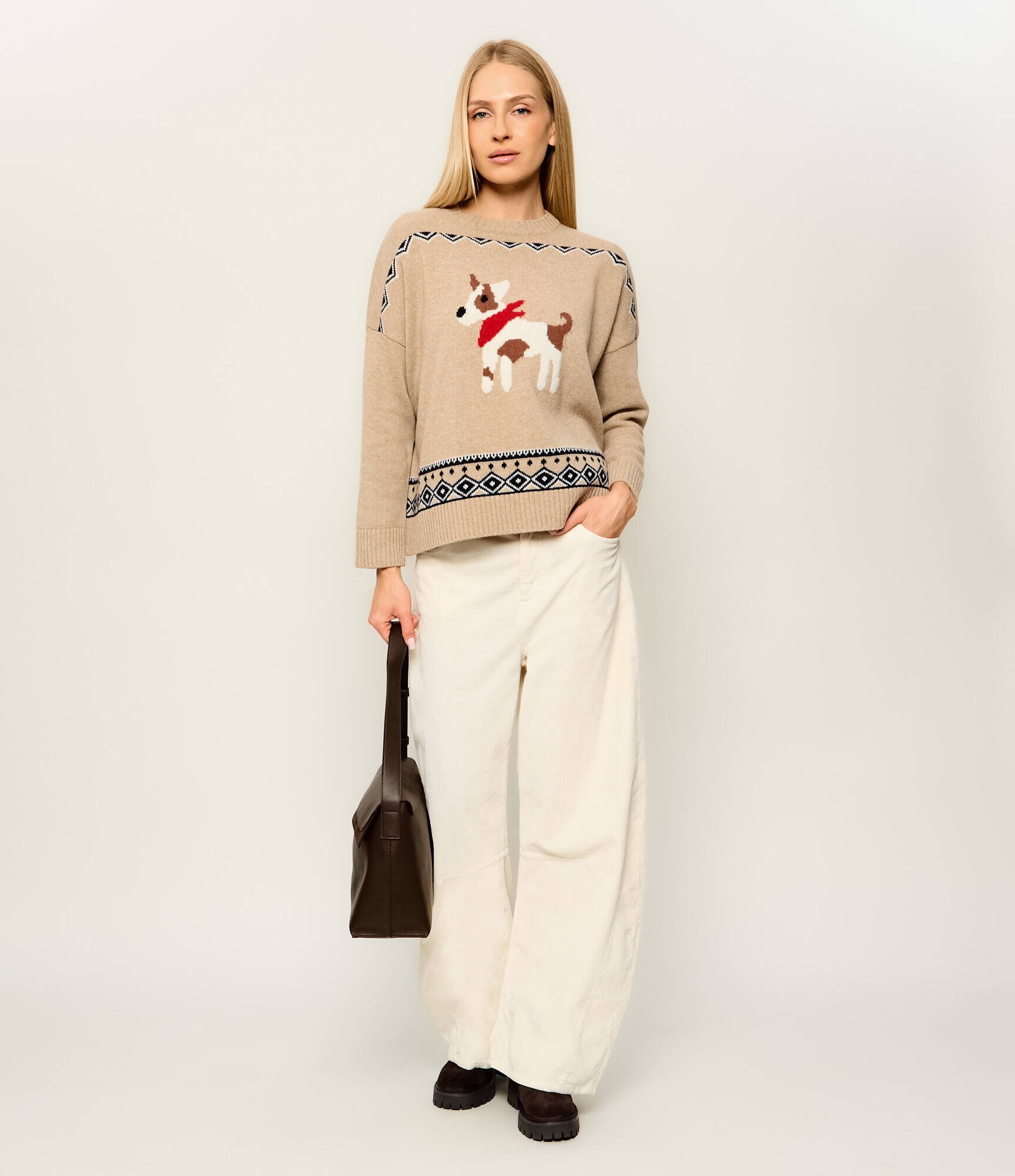 Weekend MaxMara De lână pulover Wkdpavidi | Relaxed fit