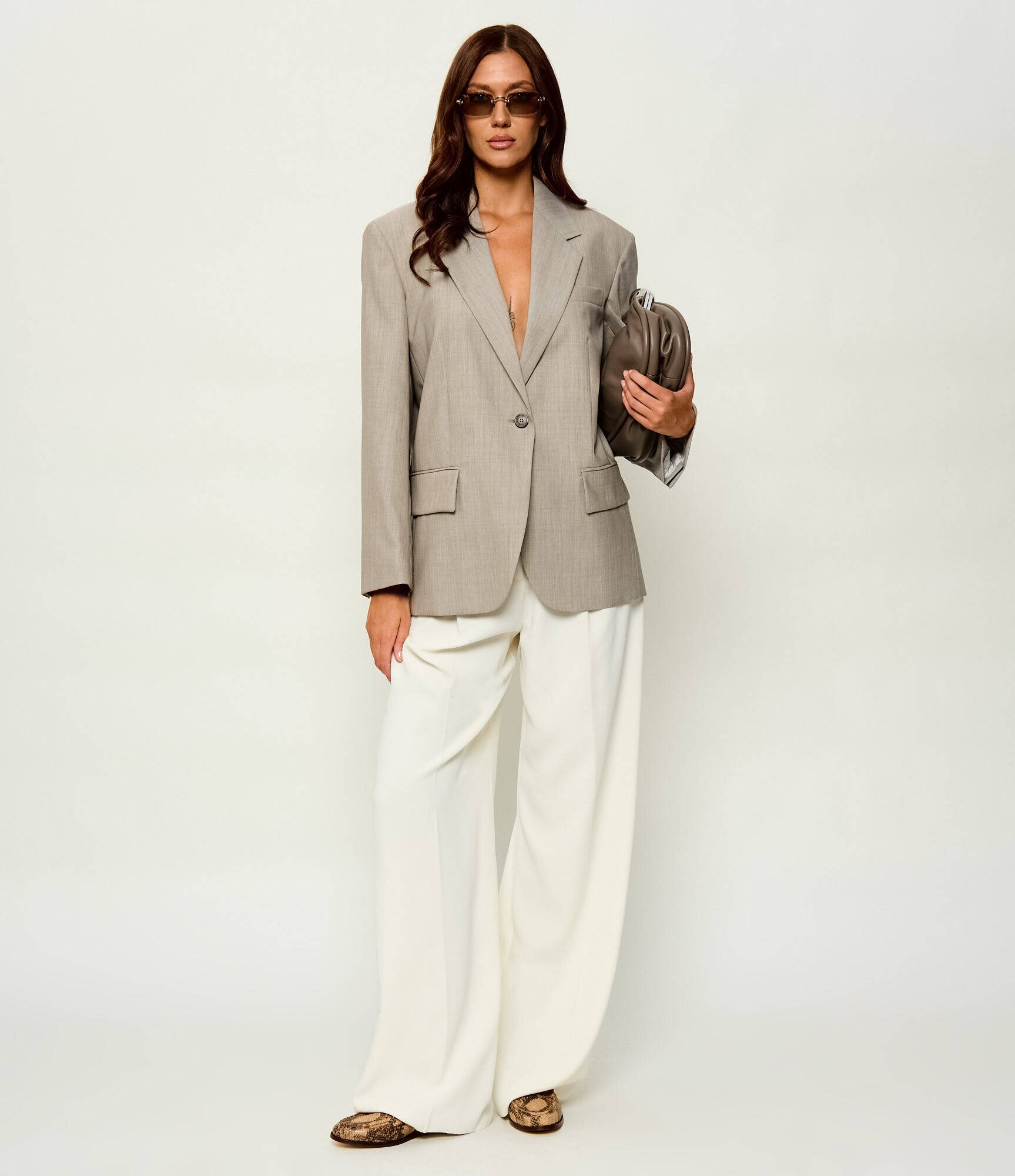 Weekend MaxMara De lână sacou Wkdattila | Oversize fit