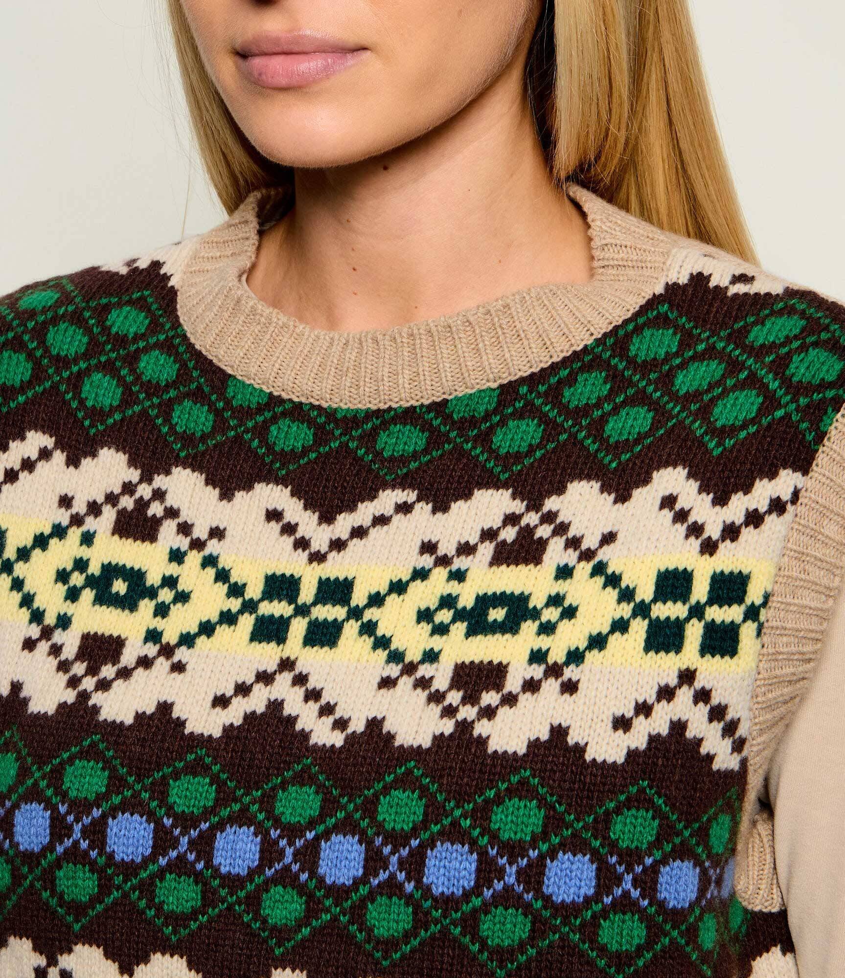 Weekend Max Mara De lână vestă Wkdsavana | Oversize fit