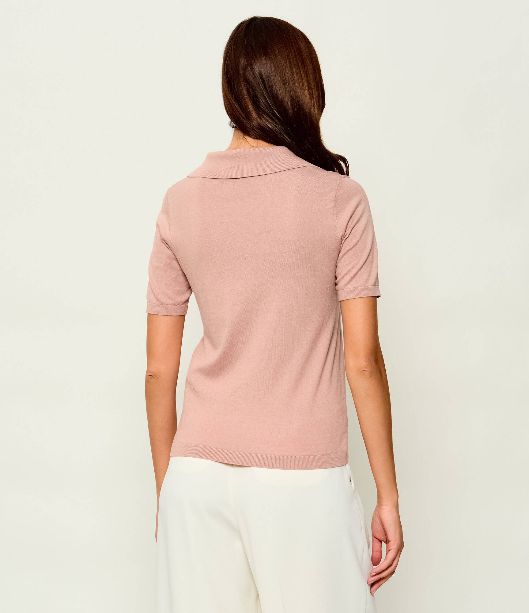 Weekend MaxMara De mătase polo Wkdroncolo | Slim Fit