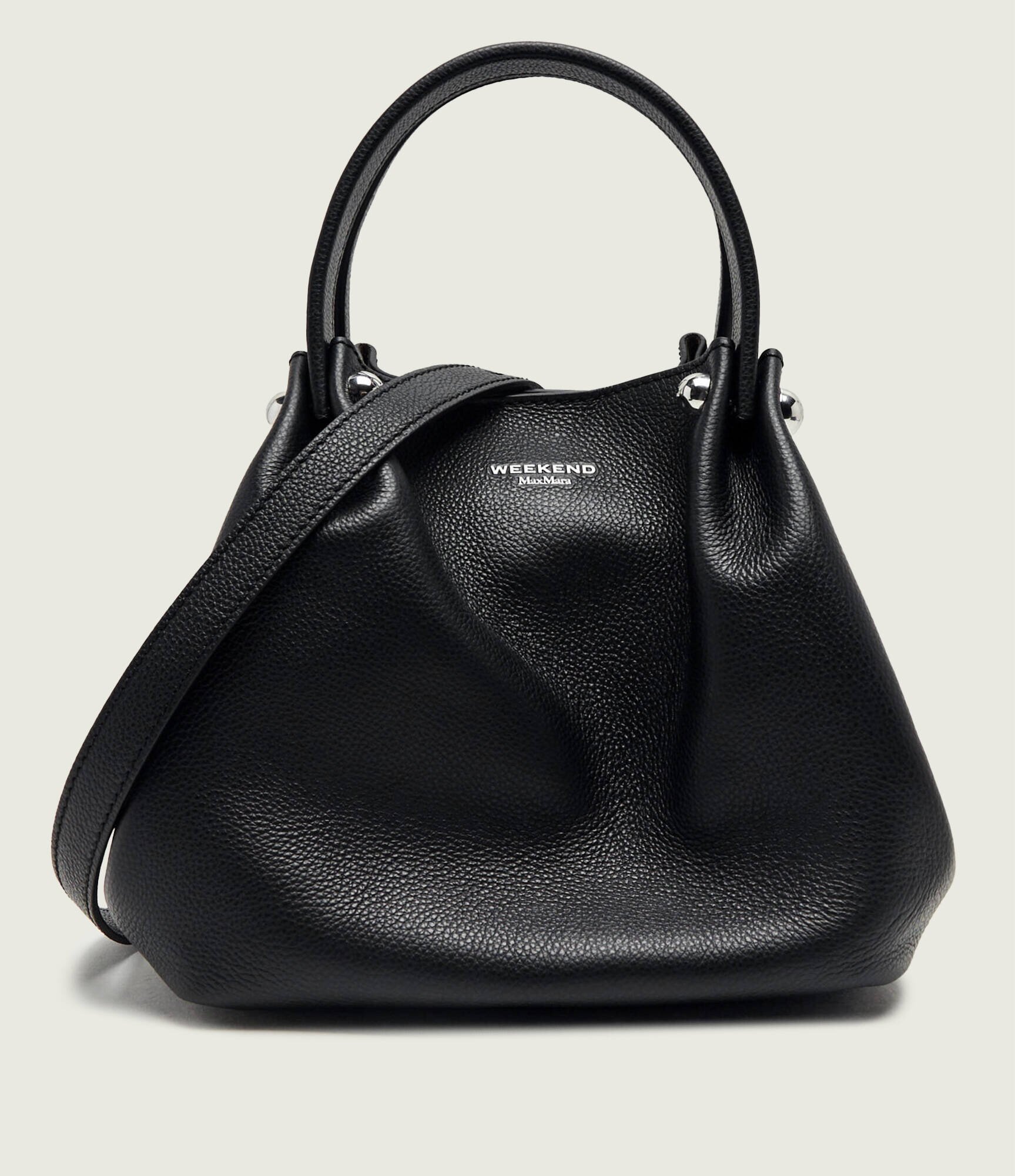 Weekend MaxMara De piele cufăr + borsetă Wkadritto