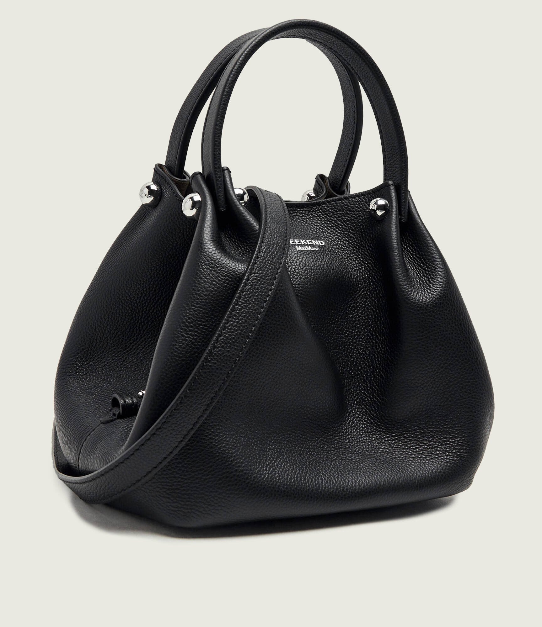 Weekend MaxMara De piele cufăr + borsetă Wkadritto