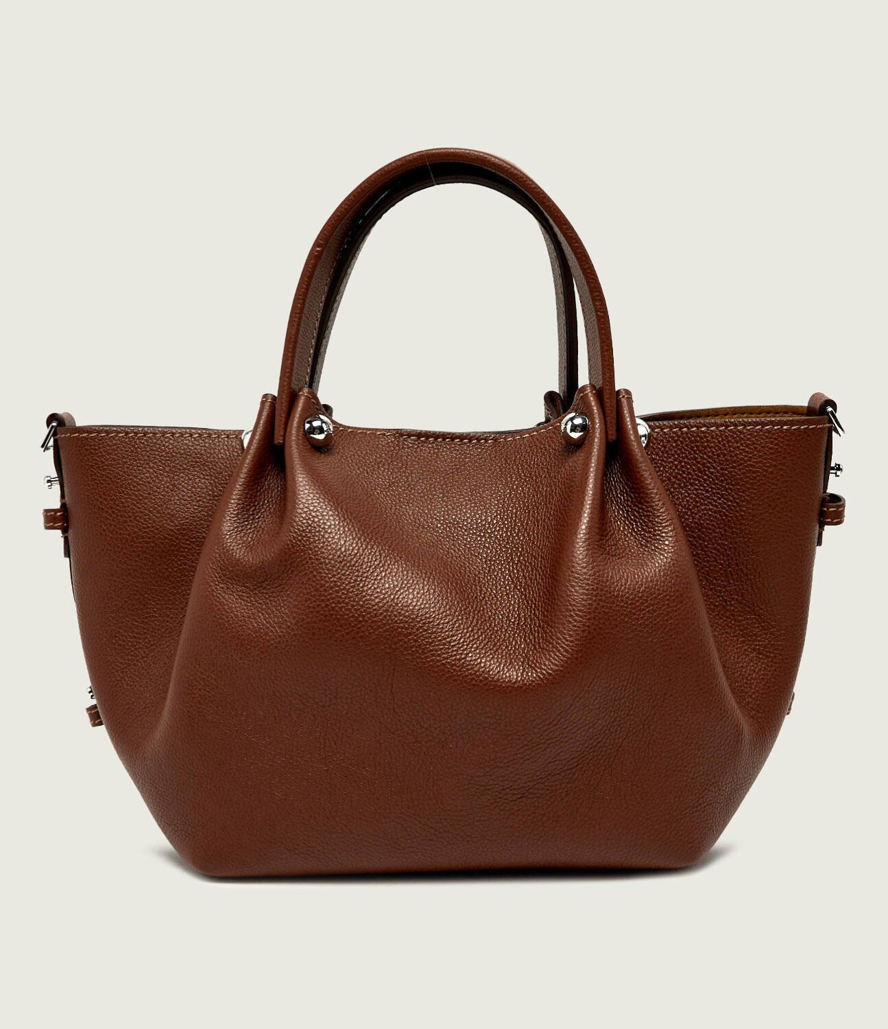 Weekend MaxMara De piele cufăr + borsetă Wkadritto
