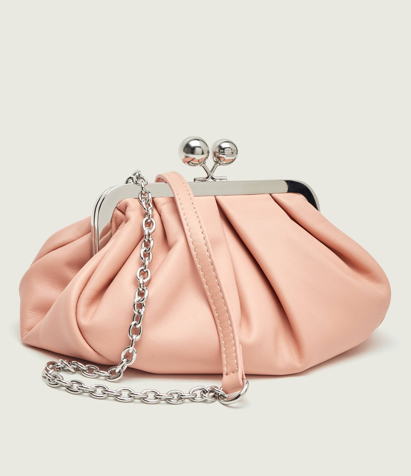 Weekend MaxMara De piele geantă pe umăr PRATI | Pasticcino