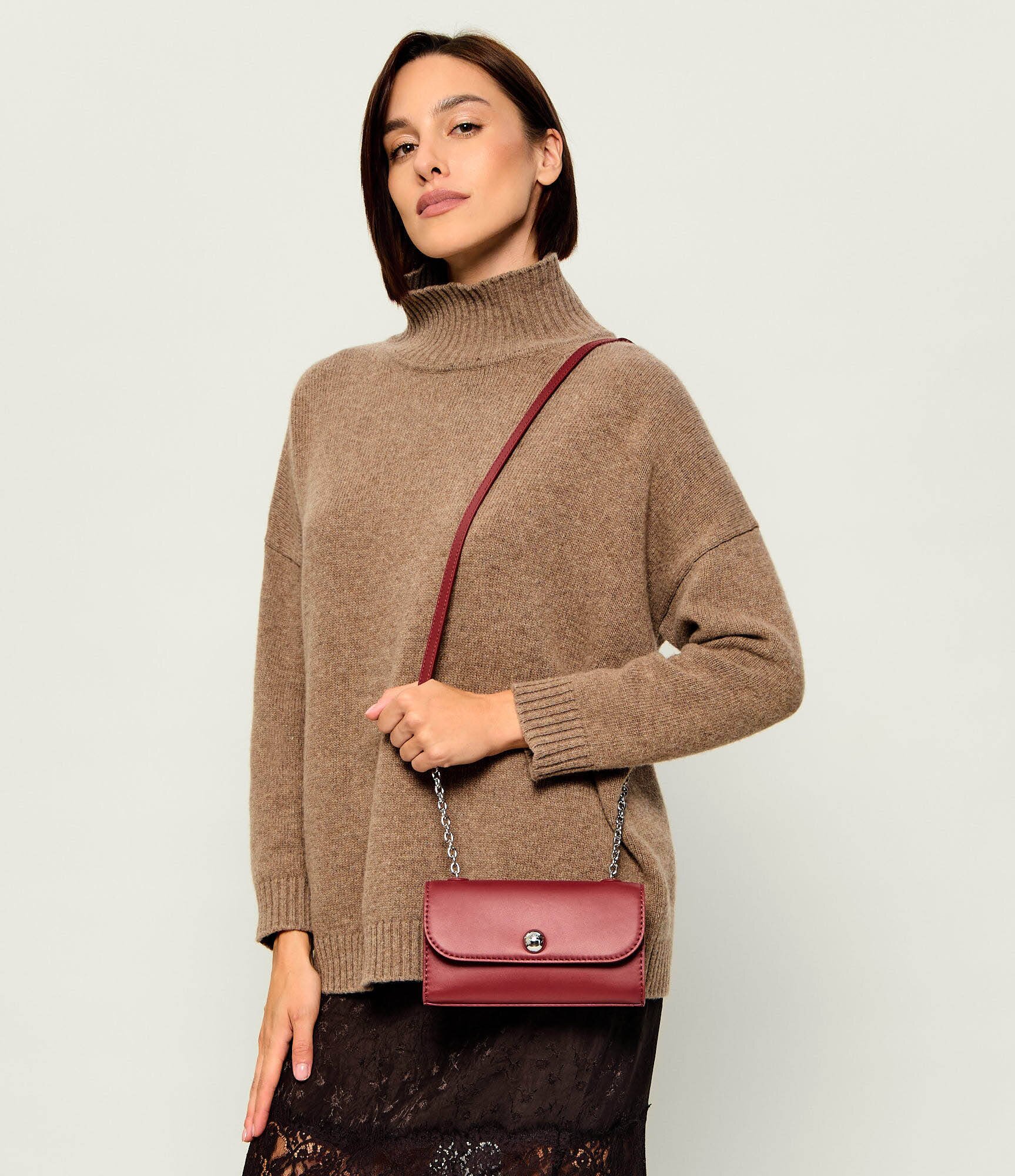 Weekend MaxMara De piele geantă pe umăr Wkacalao