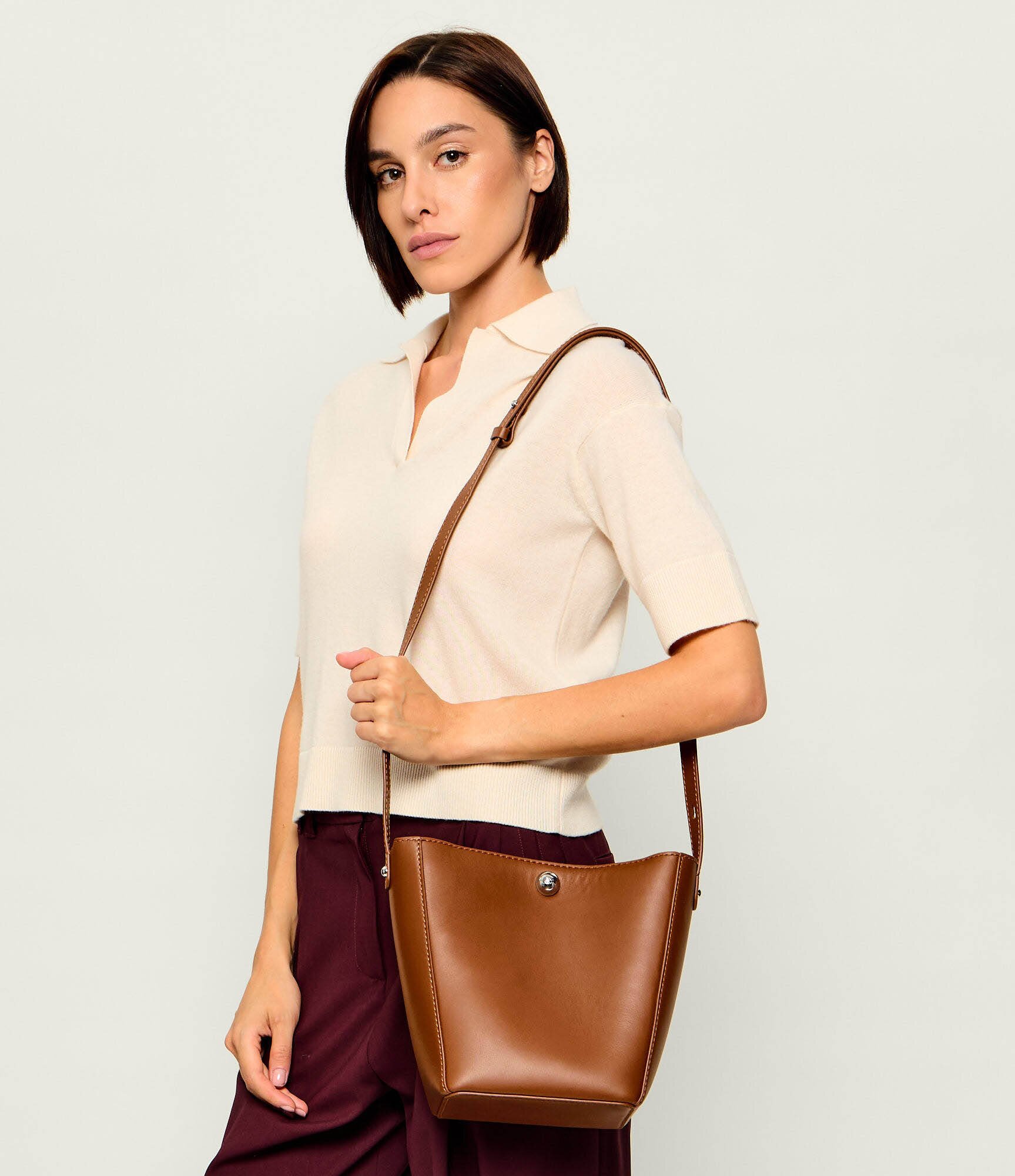 Weekend MaxMara De piele geantă pe umăr Wkadonna