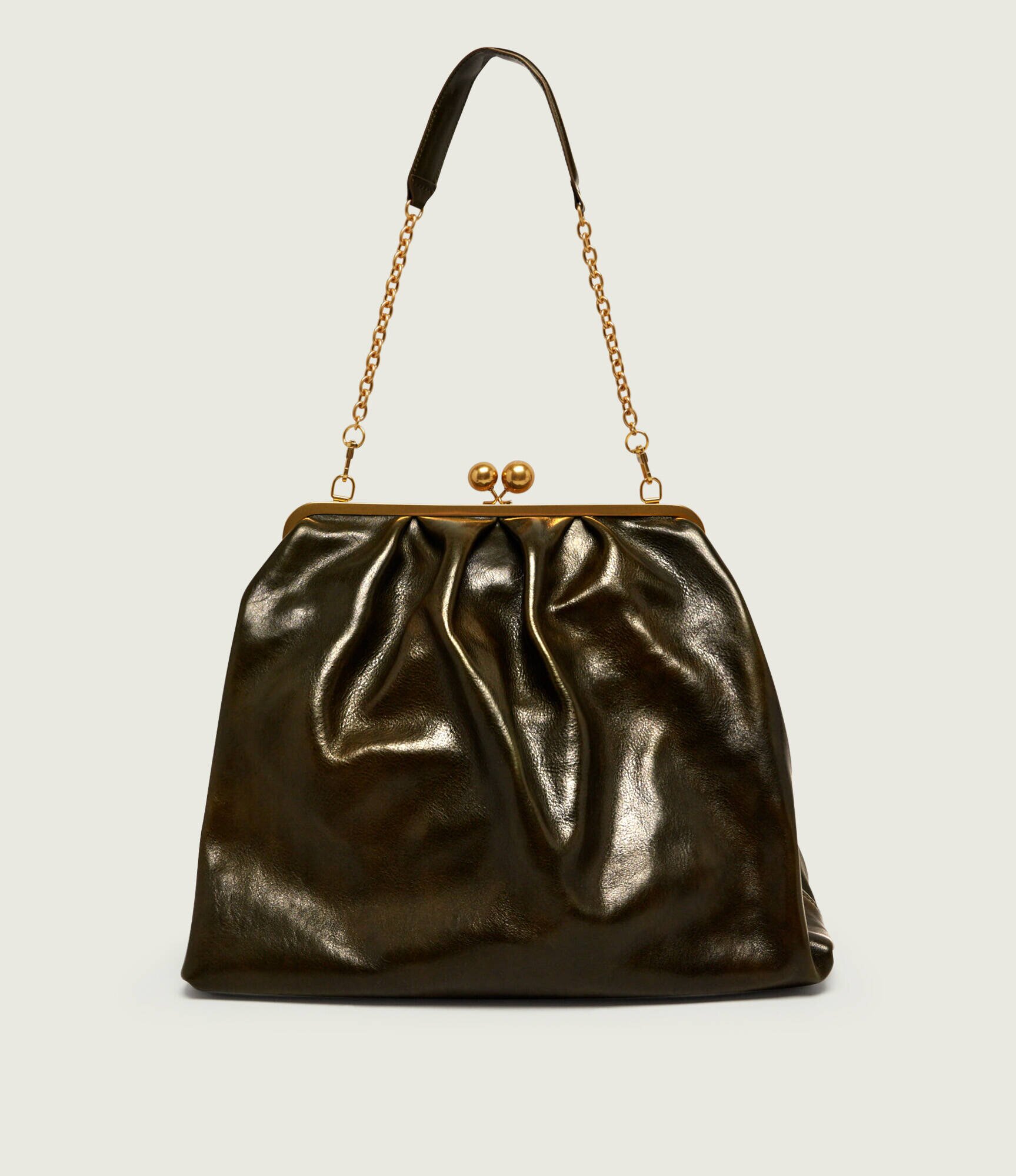 Weekend MaxMara De piele geantă pe umăr Wkamirte Pasticcino | Weekend Max Mara x Robert Rabensteiner