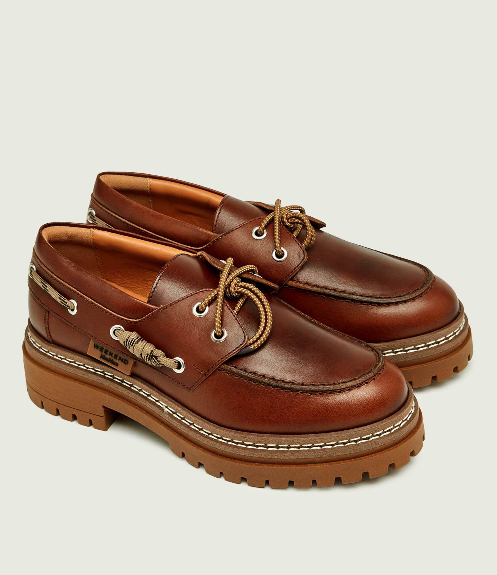 Weekend MaxMara De piele pantofi loafer Wkacarezza