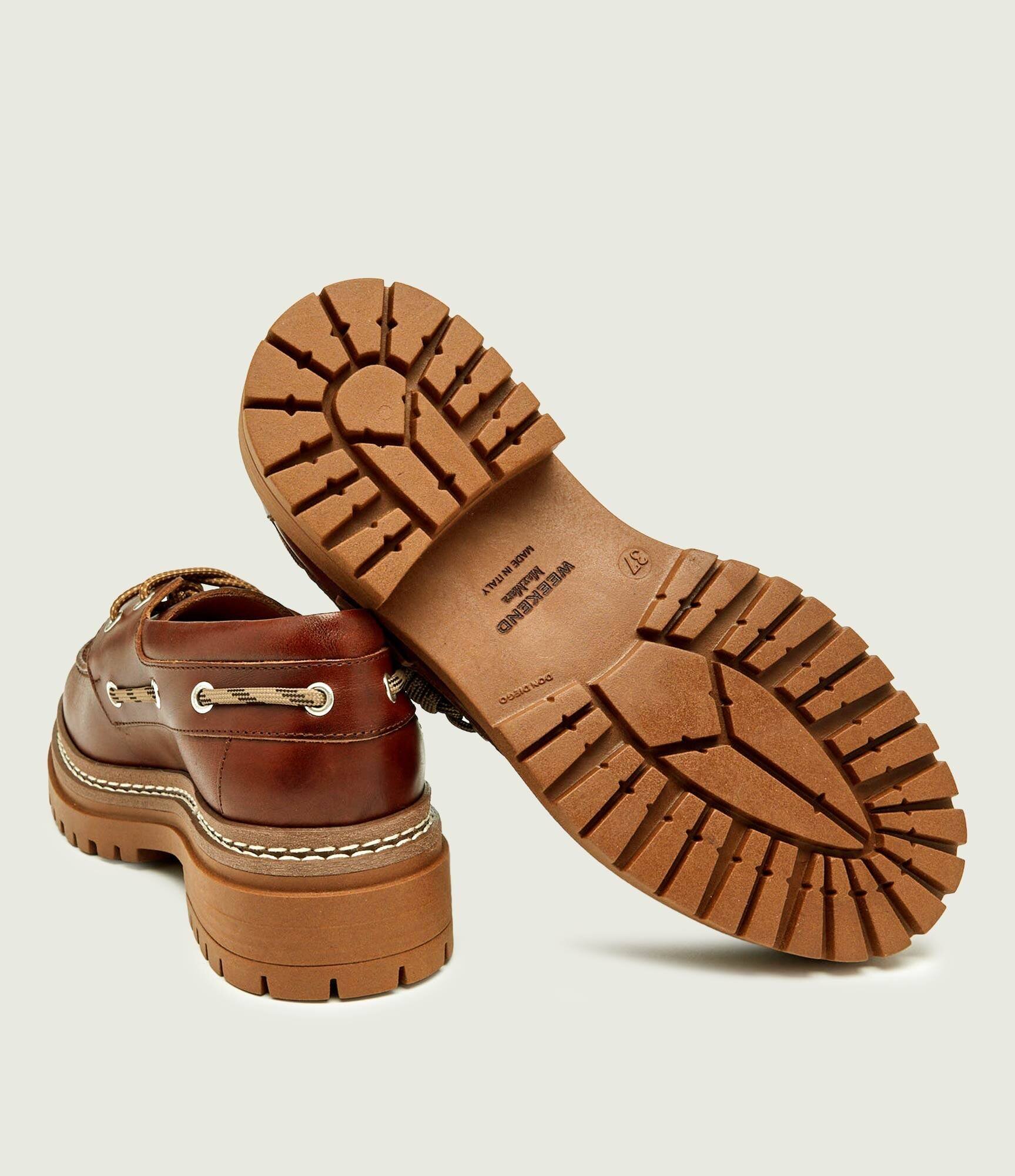 Weekend MaxMara De piele pantofi loafer Wkacarezza