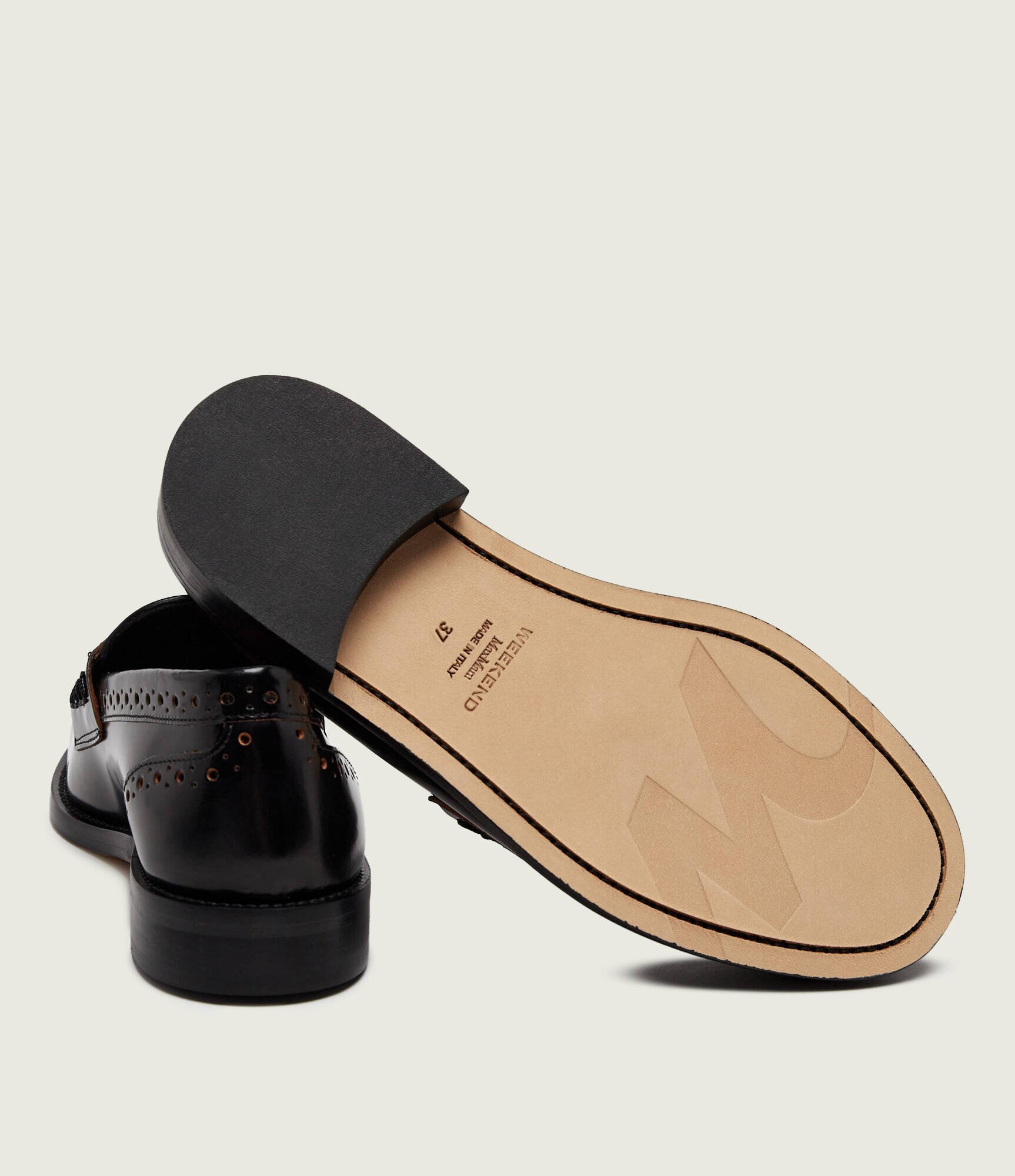 Weekend MaxMara De piele pantofi loafer Wkacolomba