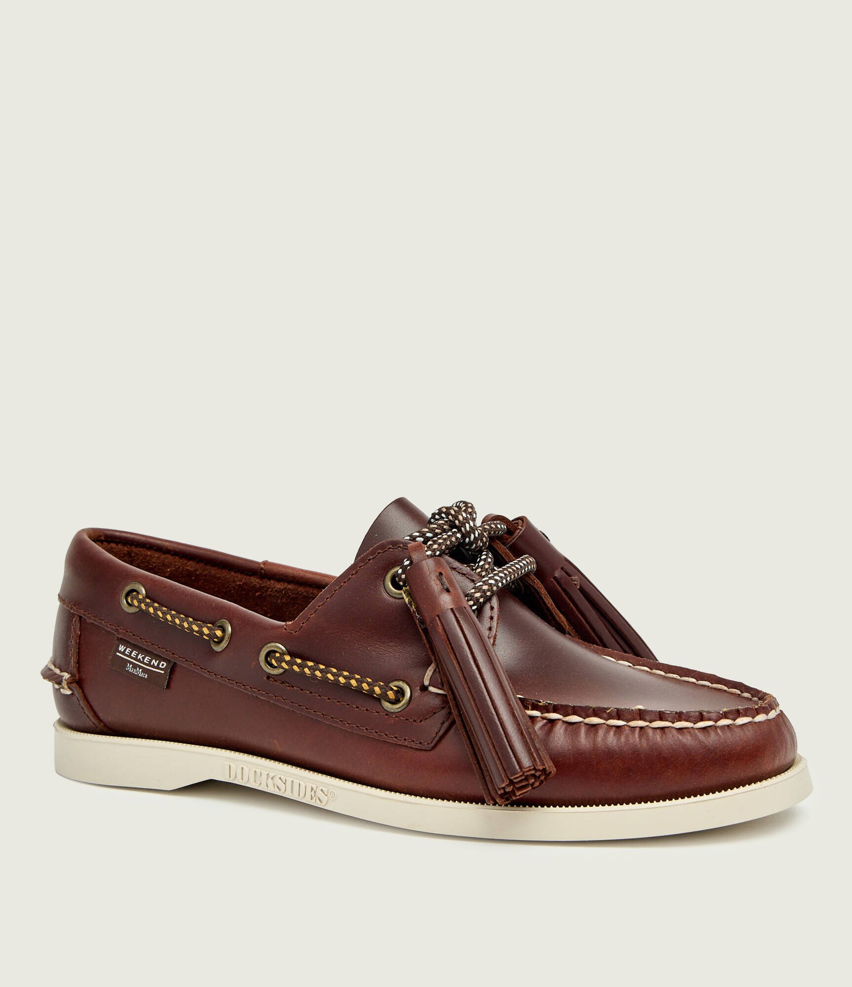 Weekend MaxMara De piele pantofi loafer WKADOCKSIDE2